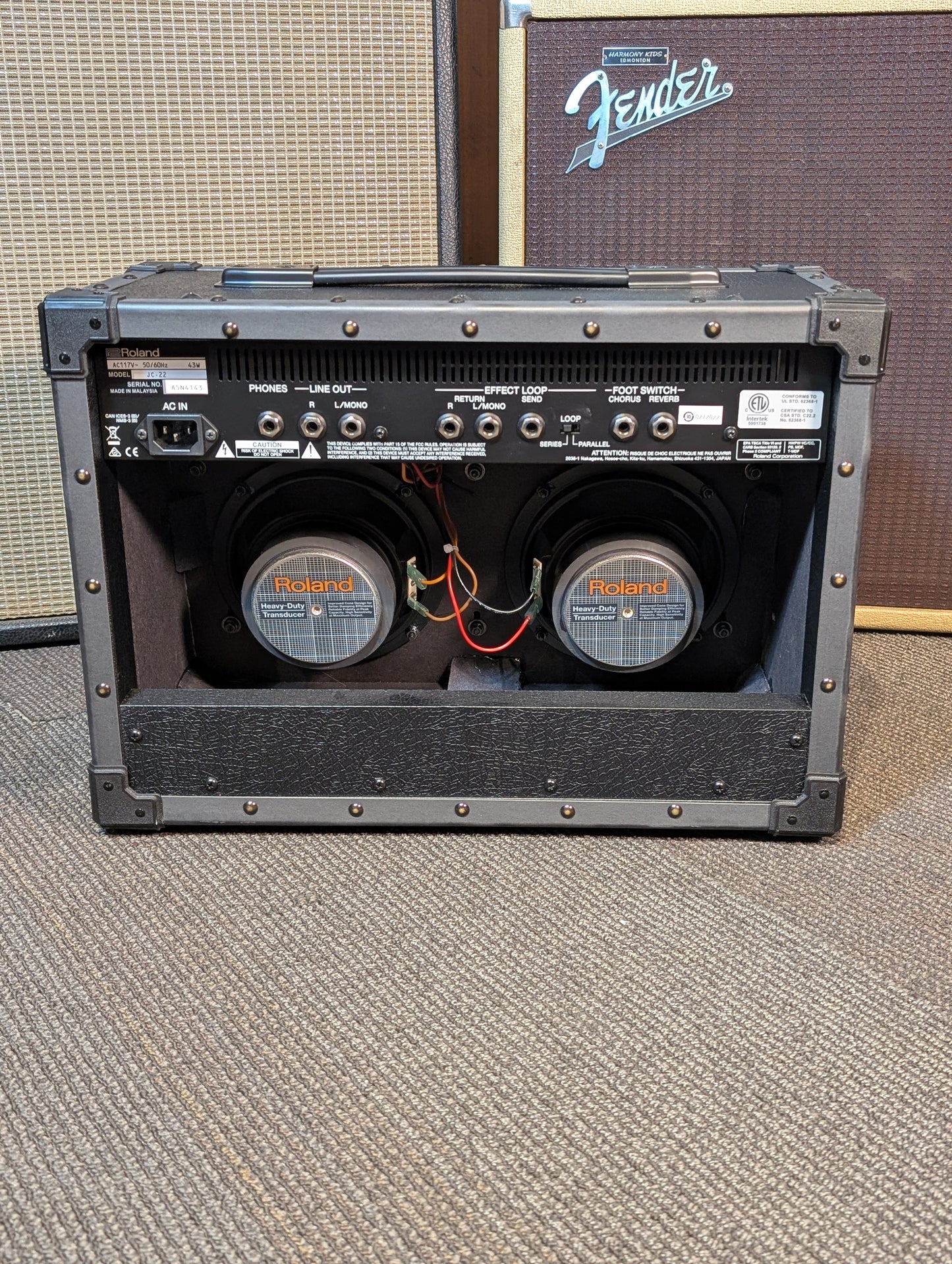 Roland JC-22 Jazz Chorus 30w Combo Amplifier (Used)