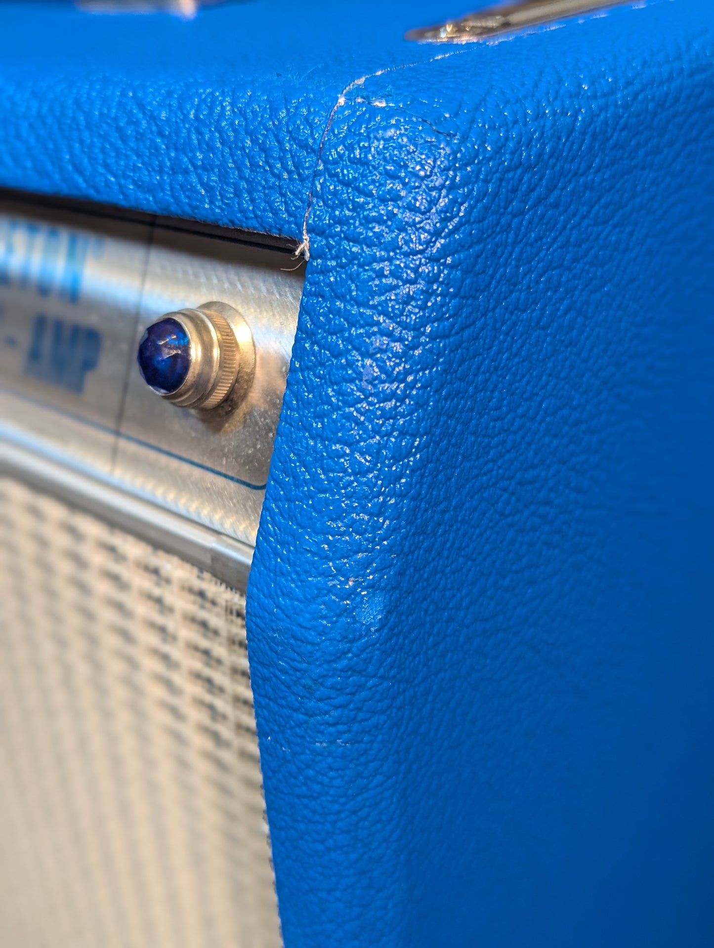 Fender Limited Edition '68 Custom Princeton Reverb 12w 1x10" Tube Combo Amp - Electric Blue (2017)