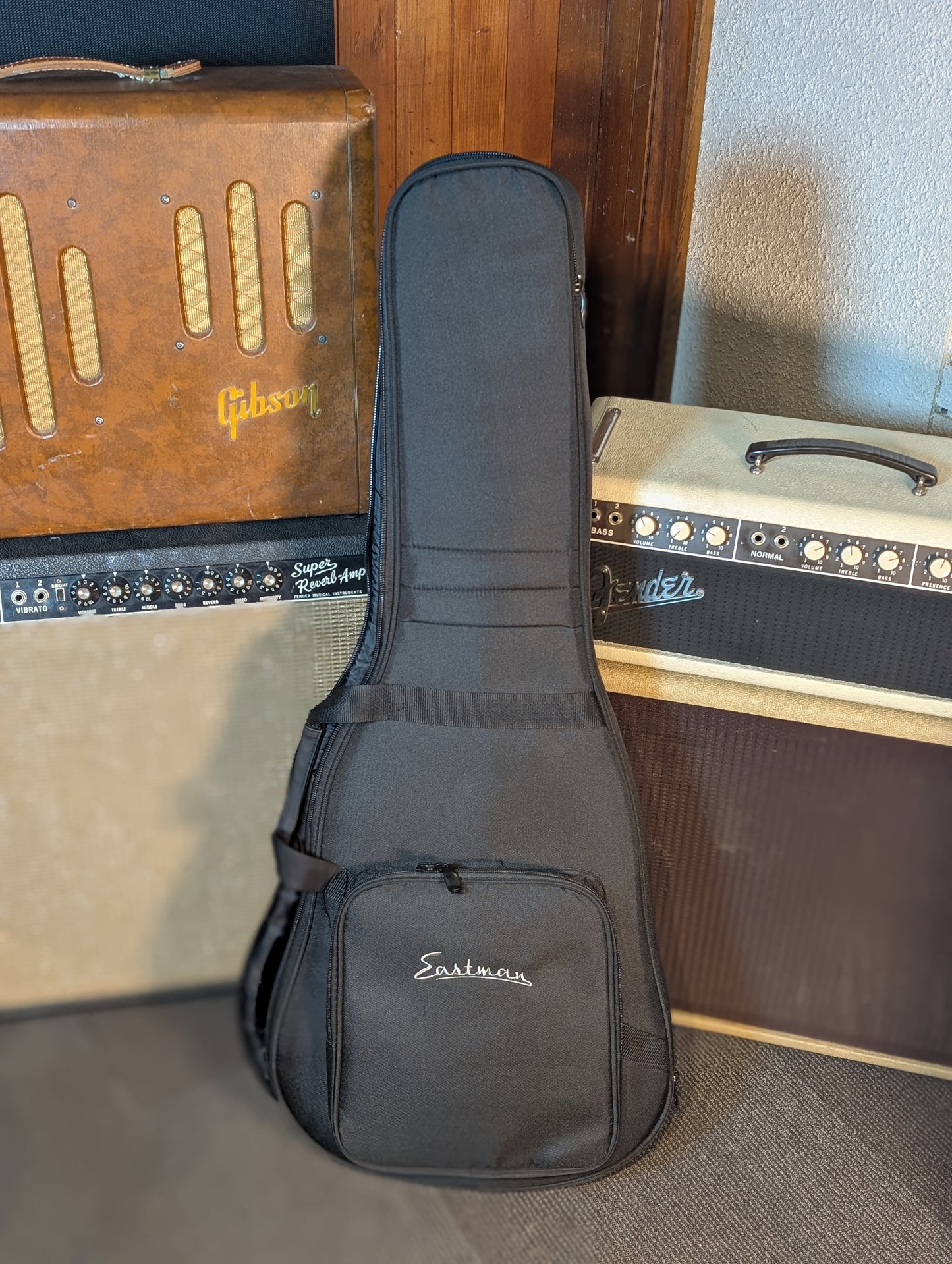 Eastman DM1 Gypsy Jazz Guitar w/Gig Bag - Natural (Serial #M2417093)