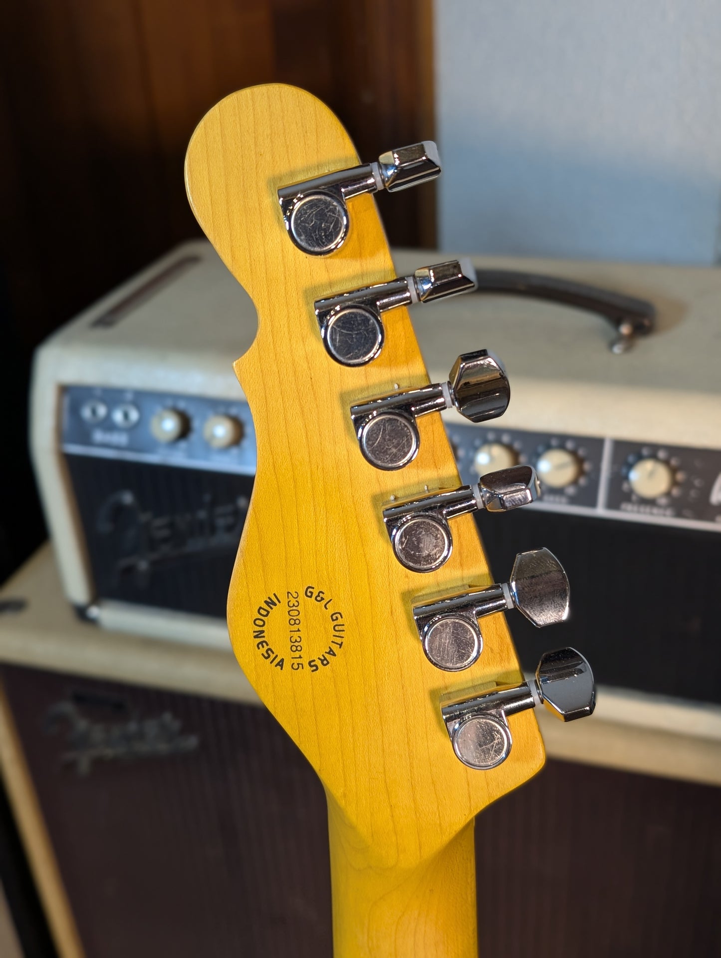 G&L ASAT Classic Bluesboy Semi-Hollow Electric Guitar - 3-Tone Sunburst (Used)