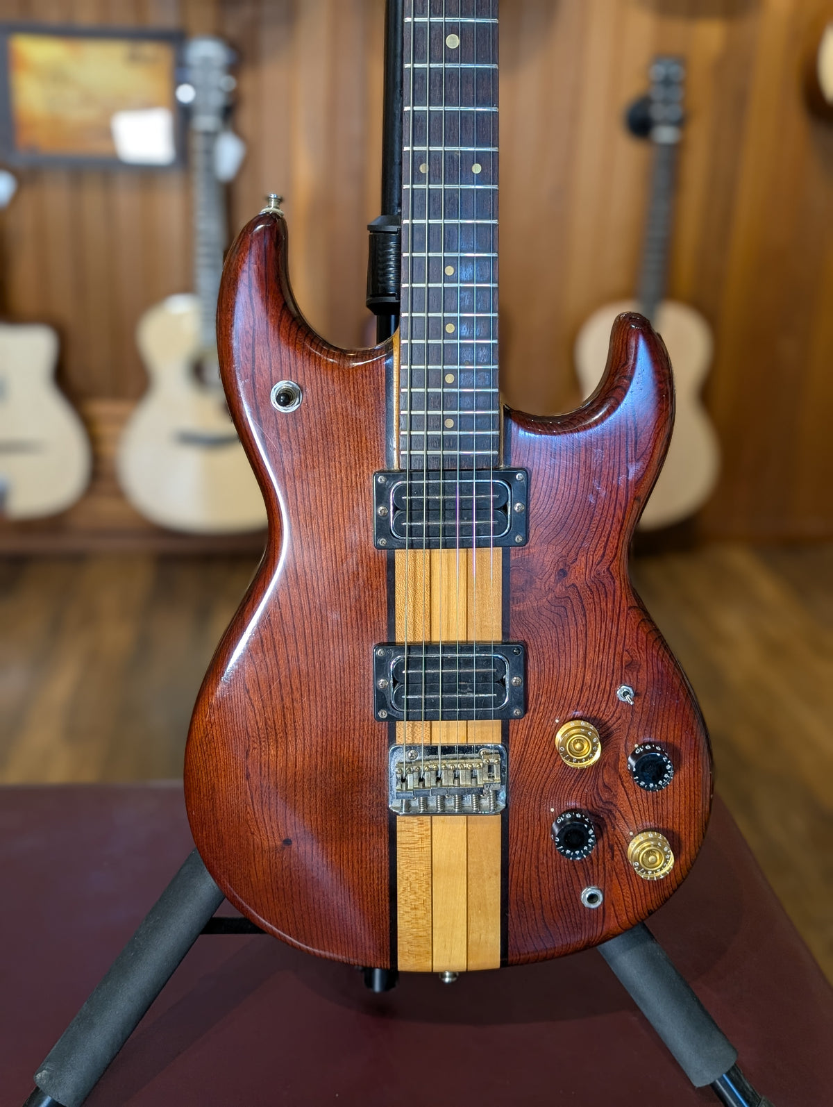 Mann AJ657 Electric Guitar w/Case (1980's)