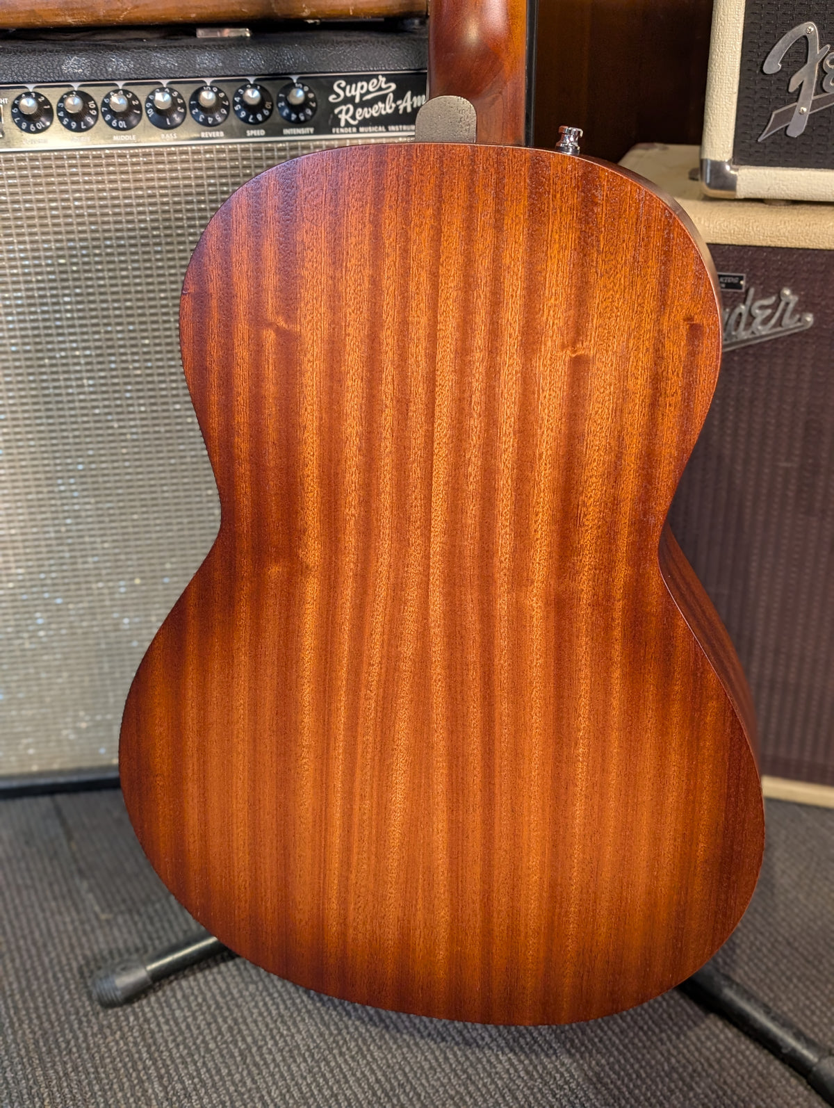 Godin Mahogany Folk Rustic Acoustic/Electric Guitar w/Gig Bag - Rustic Burst (Serial #052561000228)