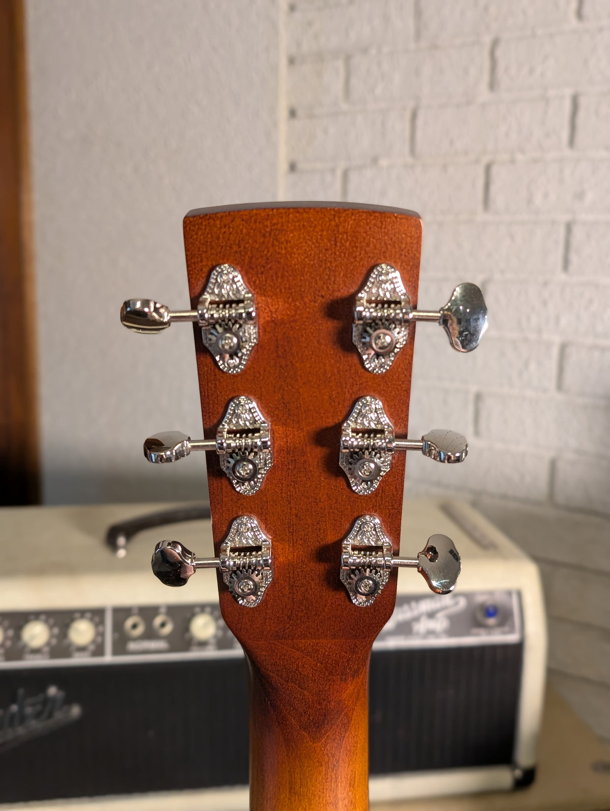 Godin Mahogany Folk Rustic Acoustic/Electric Guitar w/Gig Bag - Rustic Burst (Serial #052561000228)