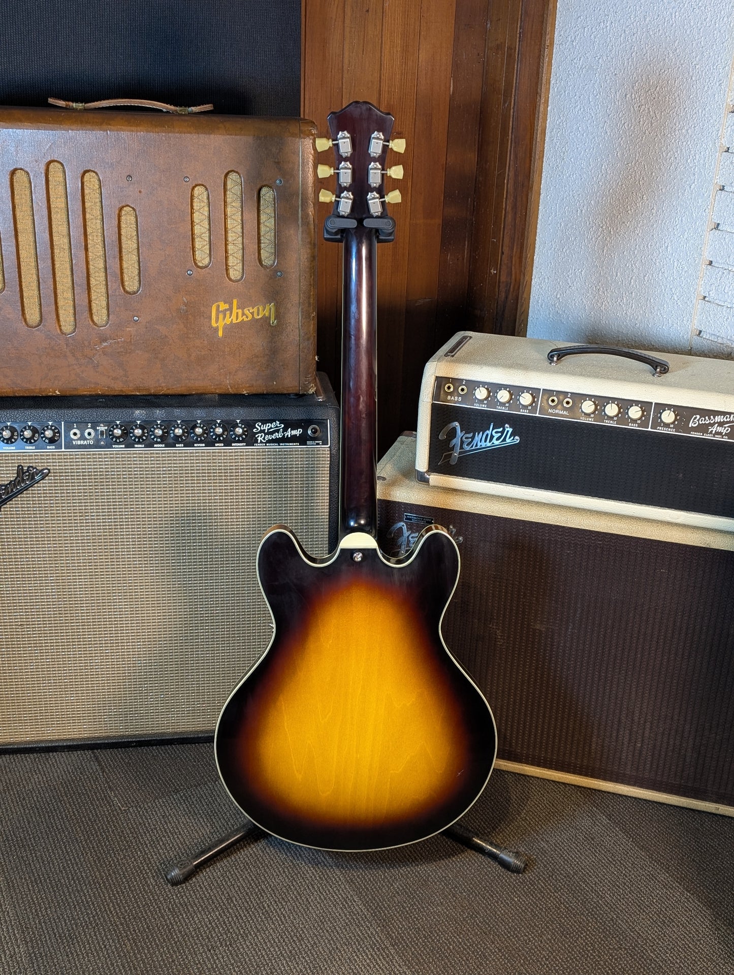Eastman T60/TV Thinline Semi-Hollow Electric Guitar w/Case - Sunburst (Serial #P2401936)