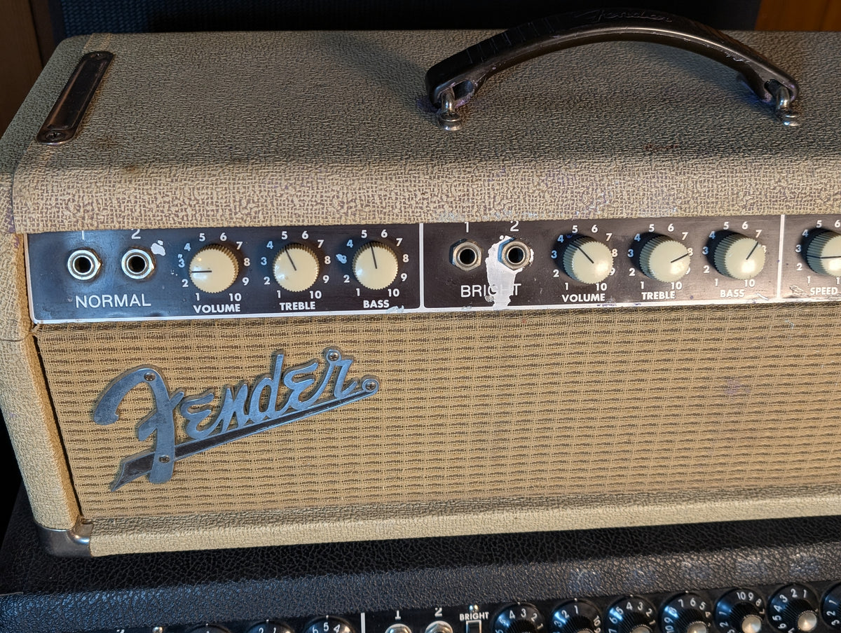 Fender Brown Panel 6G9-B Tremolux 35w Tube Amp Head (1962)
