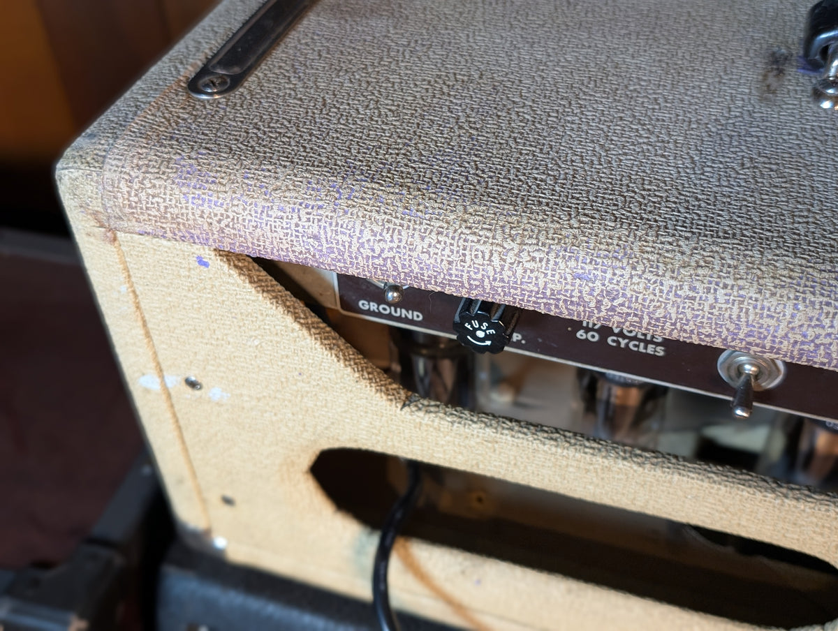 Fender Brown Panel 6G9-B Tremolux 35w Tube Amp Head (1962)