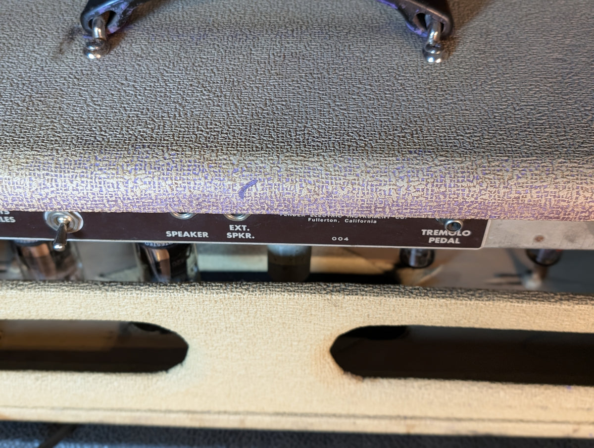 Fender Brown Panel 6G9-B Tremolux 35w Tube Amp Head (1962)