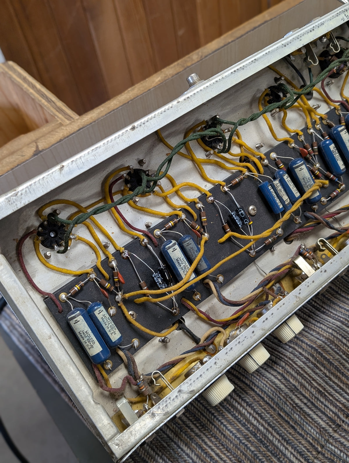 Fender Brown Panel 6G9-B Tremolux 35w Tube Amp Head (1962)