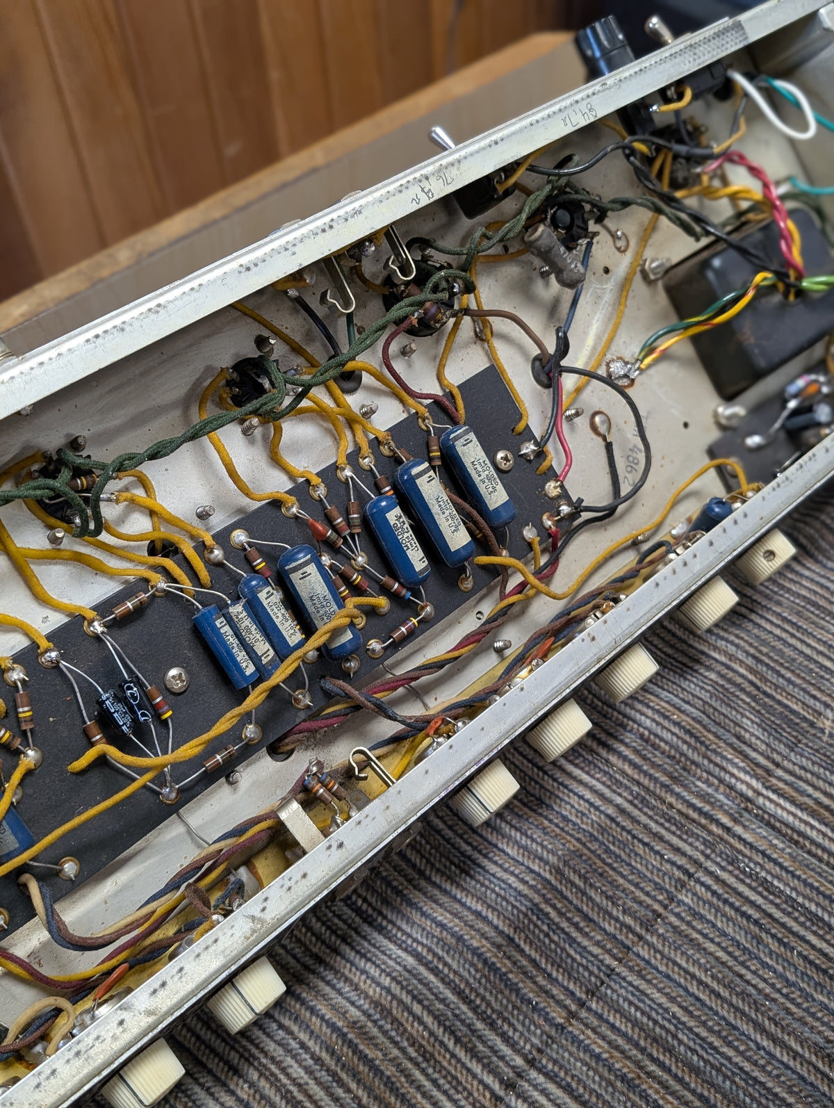 Fender Brown Panel 6G9-B Tremolux 35w Tube Amp Head (1962)