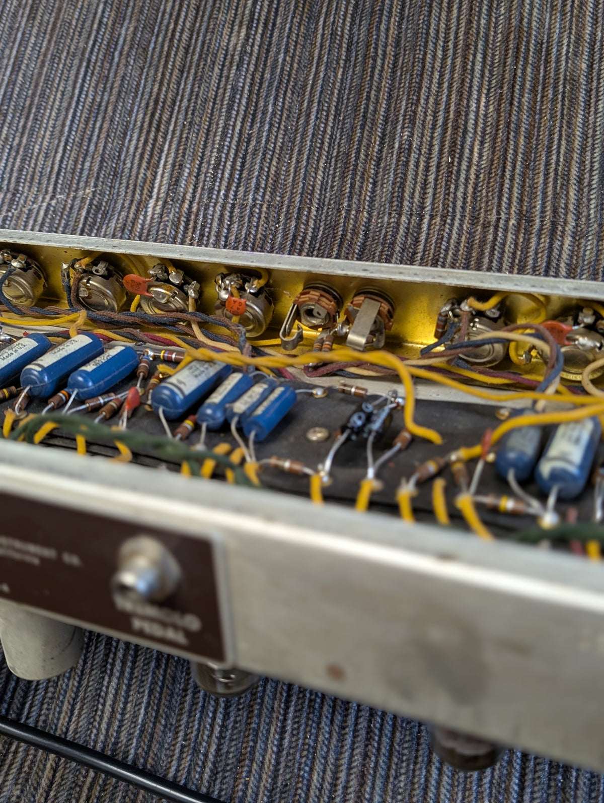 Fender Brown Panel 6G9-B Tremolux 35w Tube Amp Head (1962)