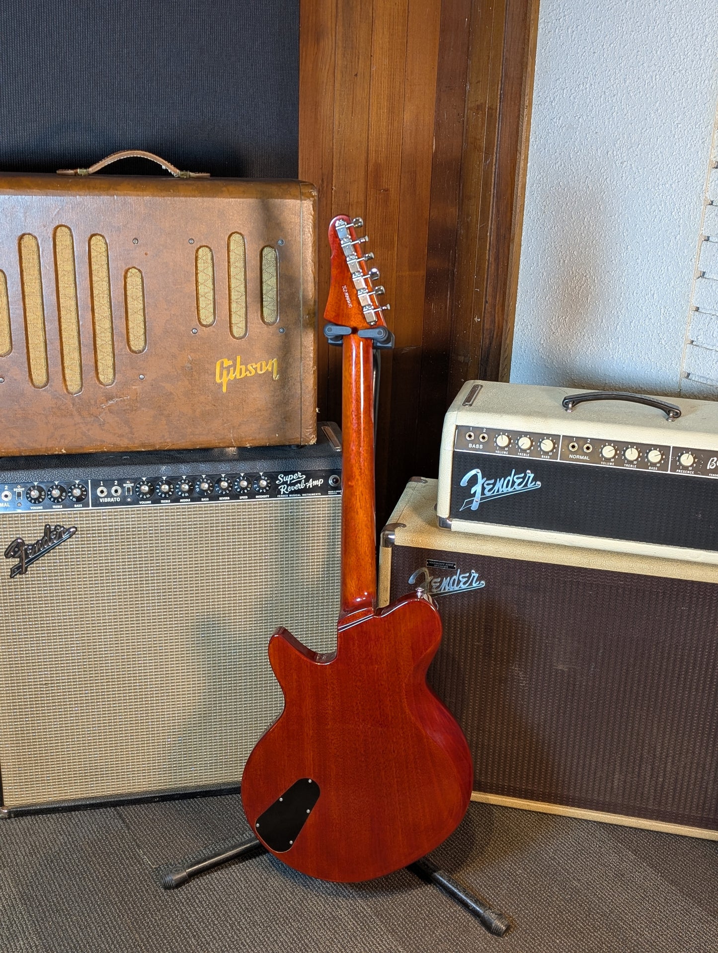 Eastman Juliet P90 Electric Guitar w/Case - Vintage Red (2024)