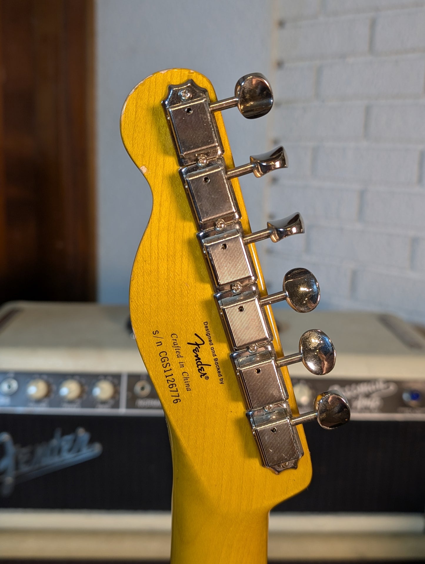 Squier Classic Vibe 50's Telecaster Electric Guitar - Butterscotch Blonde (2012)