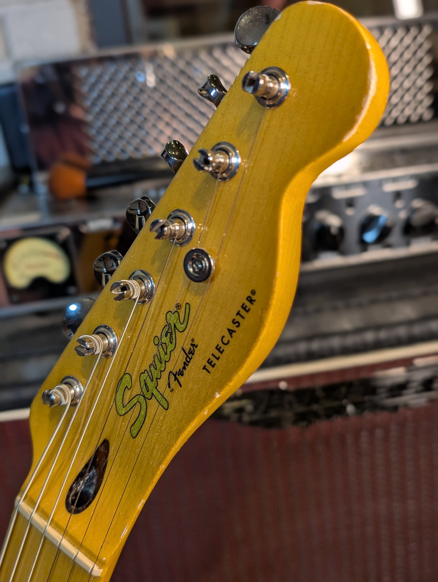 Squier Classic Vibe 50's Telecaster Electric Guitar - Butterscotch Blonde (2012)