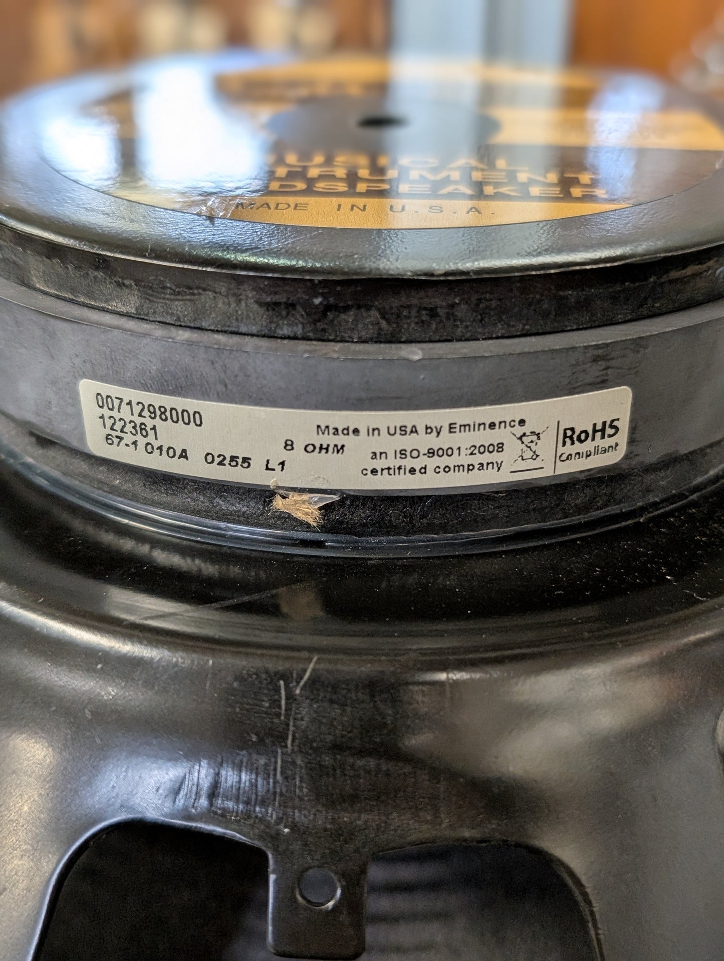 Eminence Fender Special Design 12" 8ohm Guitar Speaker (Used)