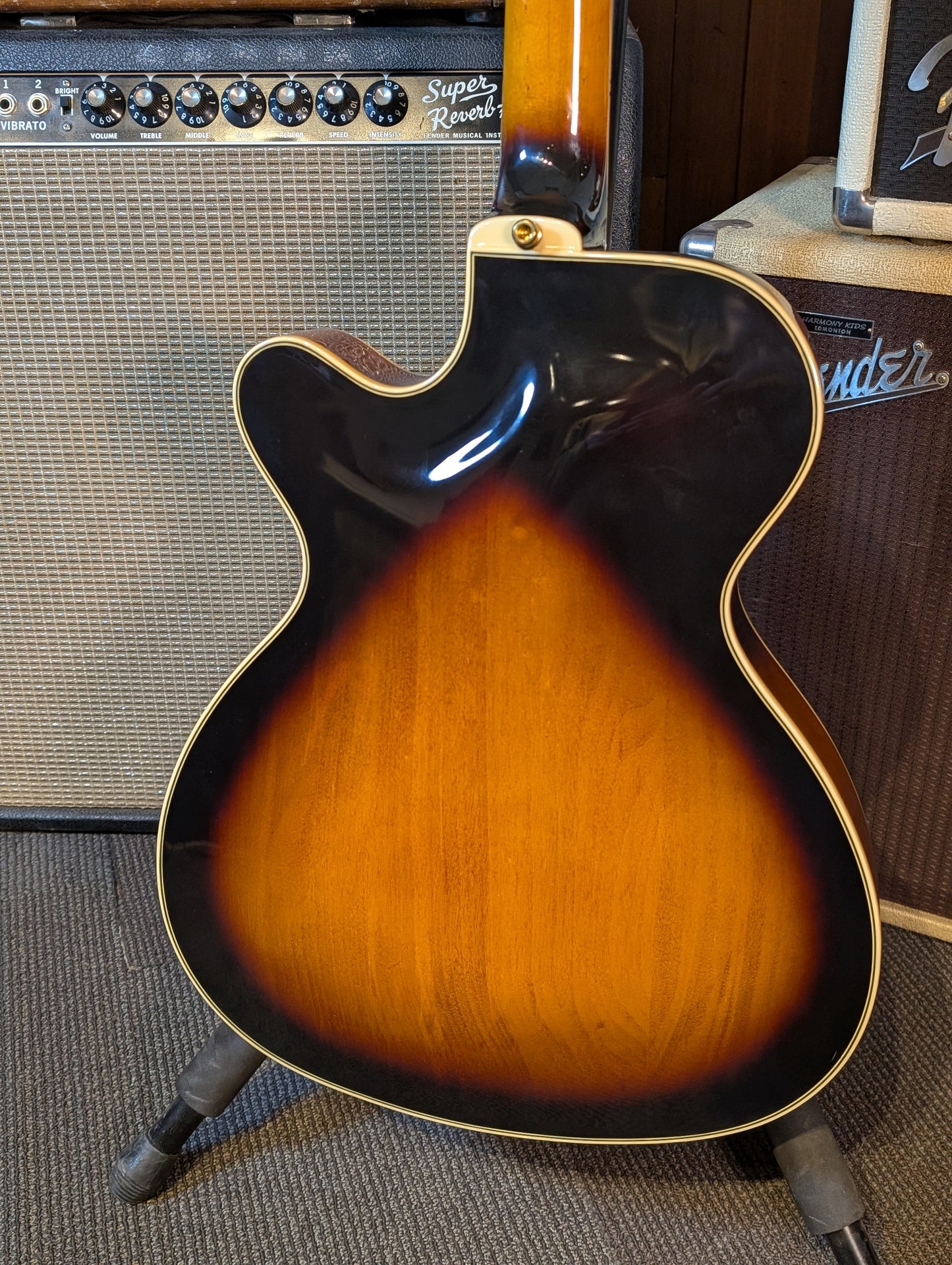 Samick Charlie Christian CCFT-650 Archtop Electric Guitar - Golden Sunburst (1997)