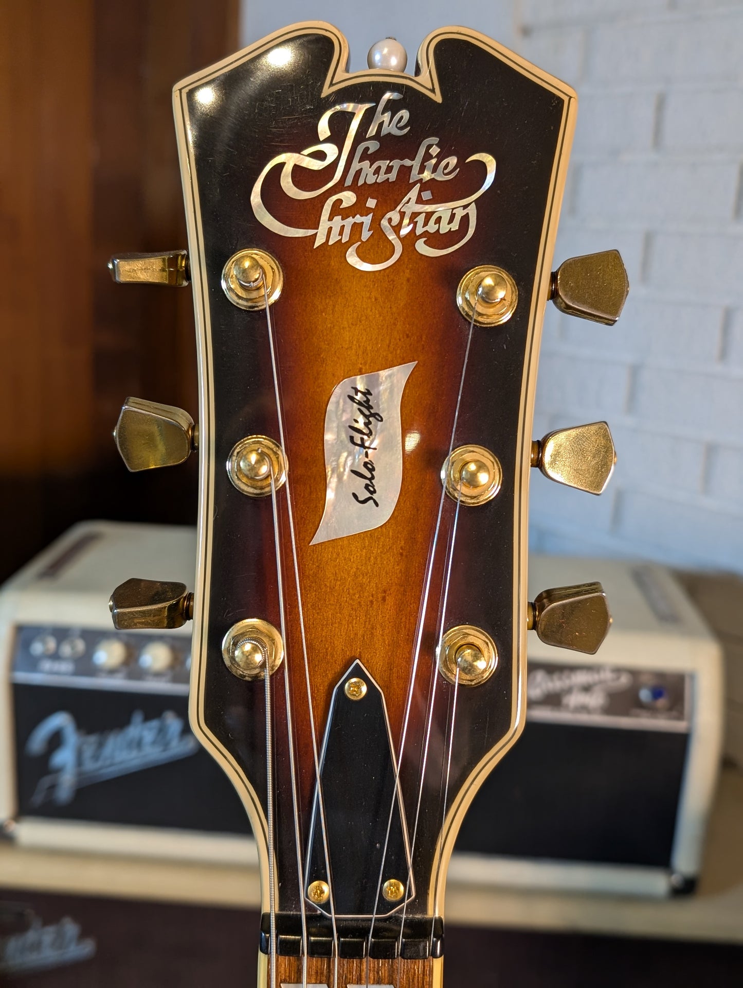 Samick Charlie Christian CCFT-650 Archtop Electric Guitar - Golden Sunburst (1997)