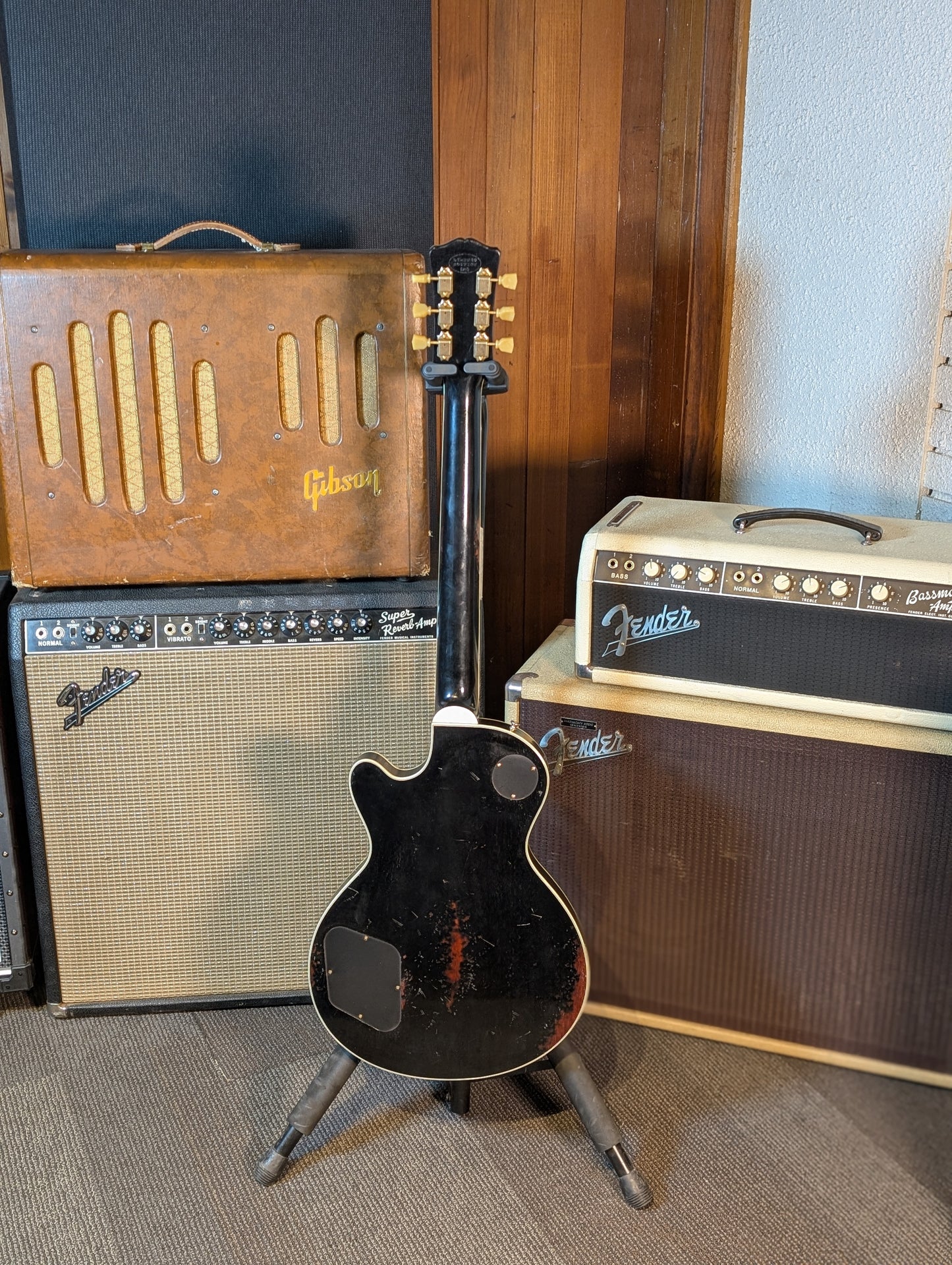Eastman SB54/V-LTD-BK Limited Edition Electric Guitar w/Case - Antique Black Varnish (2022)