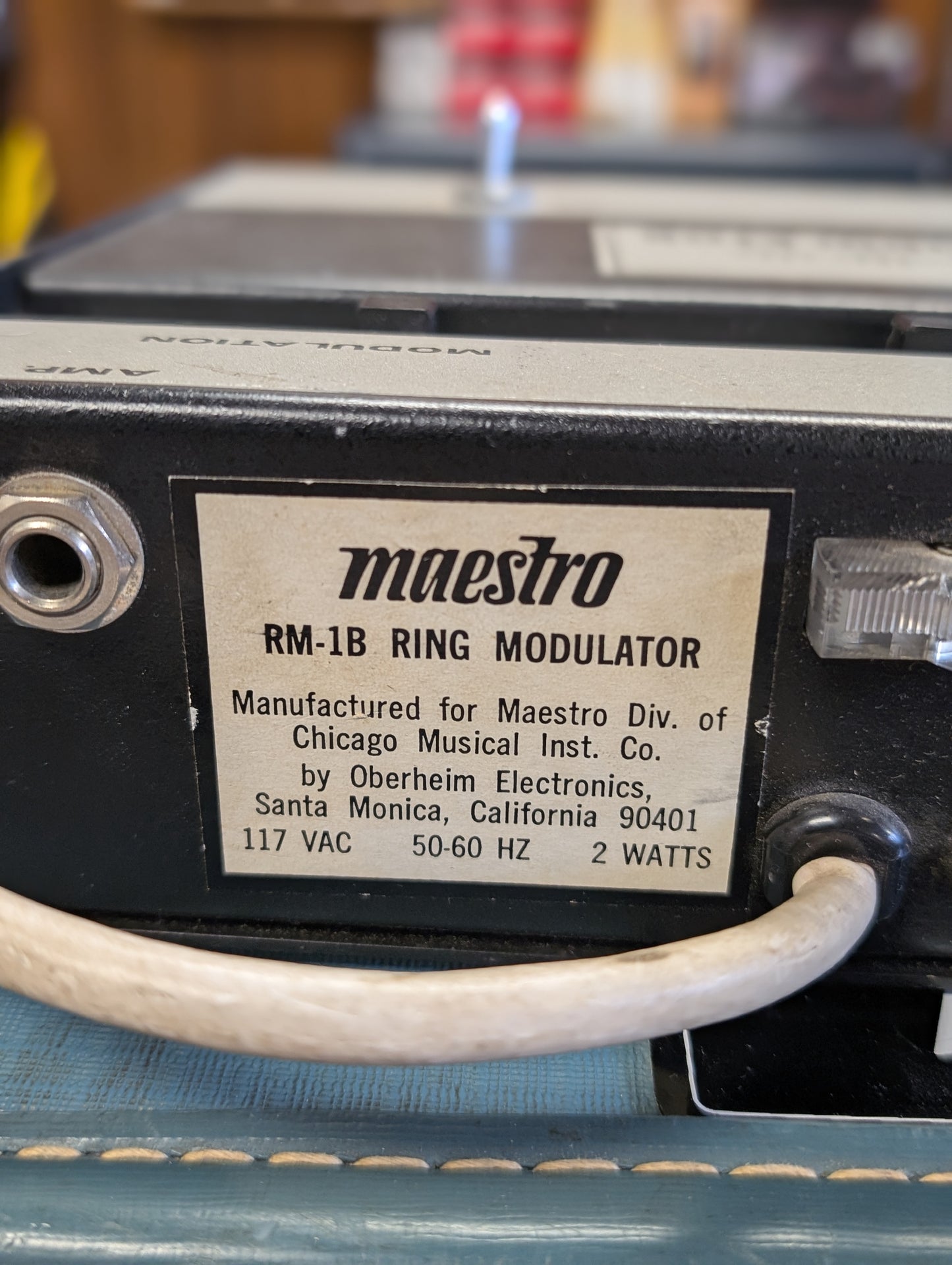 Maestro RM-1B Ring Modulator w/Caes (1970's)