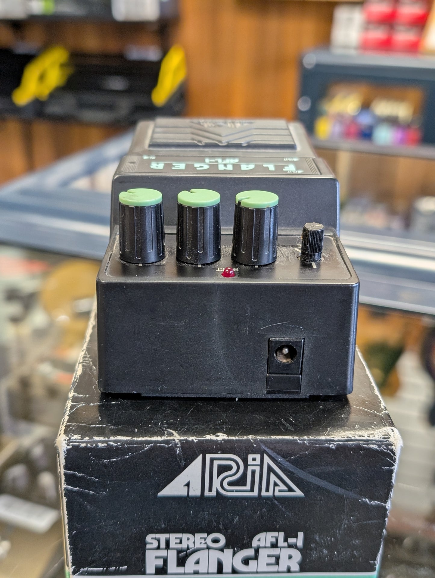 Aria AFL-1 Stereo Flanger Pedal w/Box (1980's)