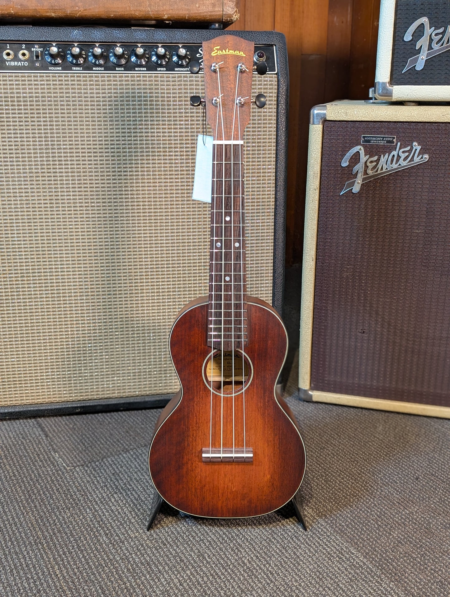 Eastman EU1-C Concert Ukulele w/Gig Bag - Classic Finish (Serial #M2407721)