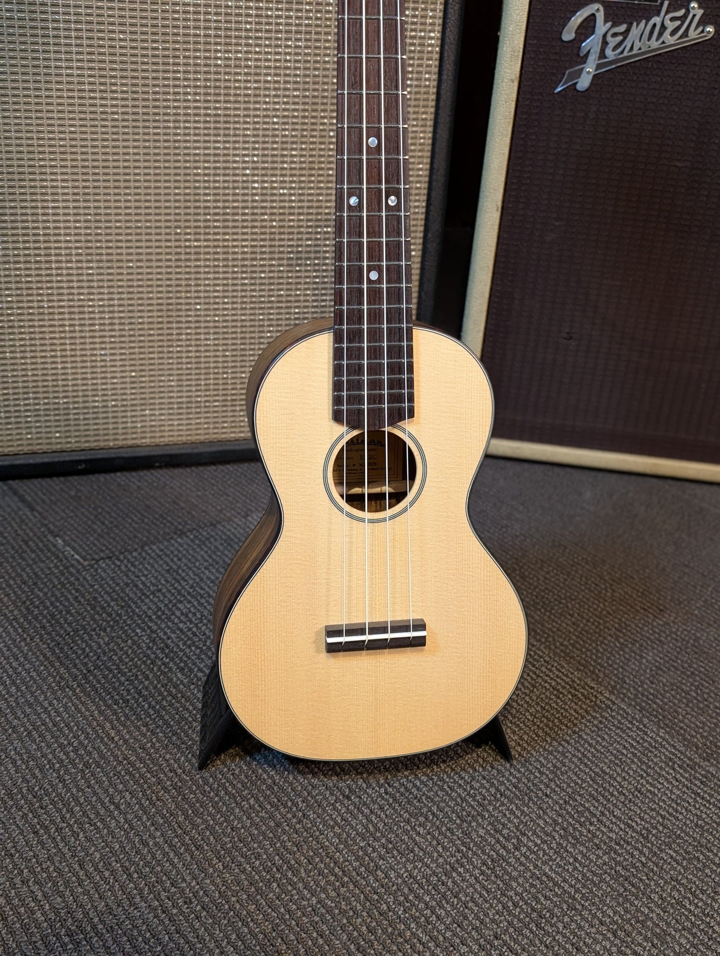 Eastman EU2-C Solid Wood Concert Ukulele w/Gig Bag - Natural (B-Stock Serial #M2408159)