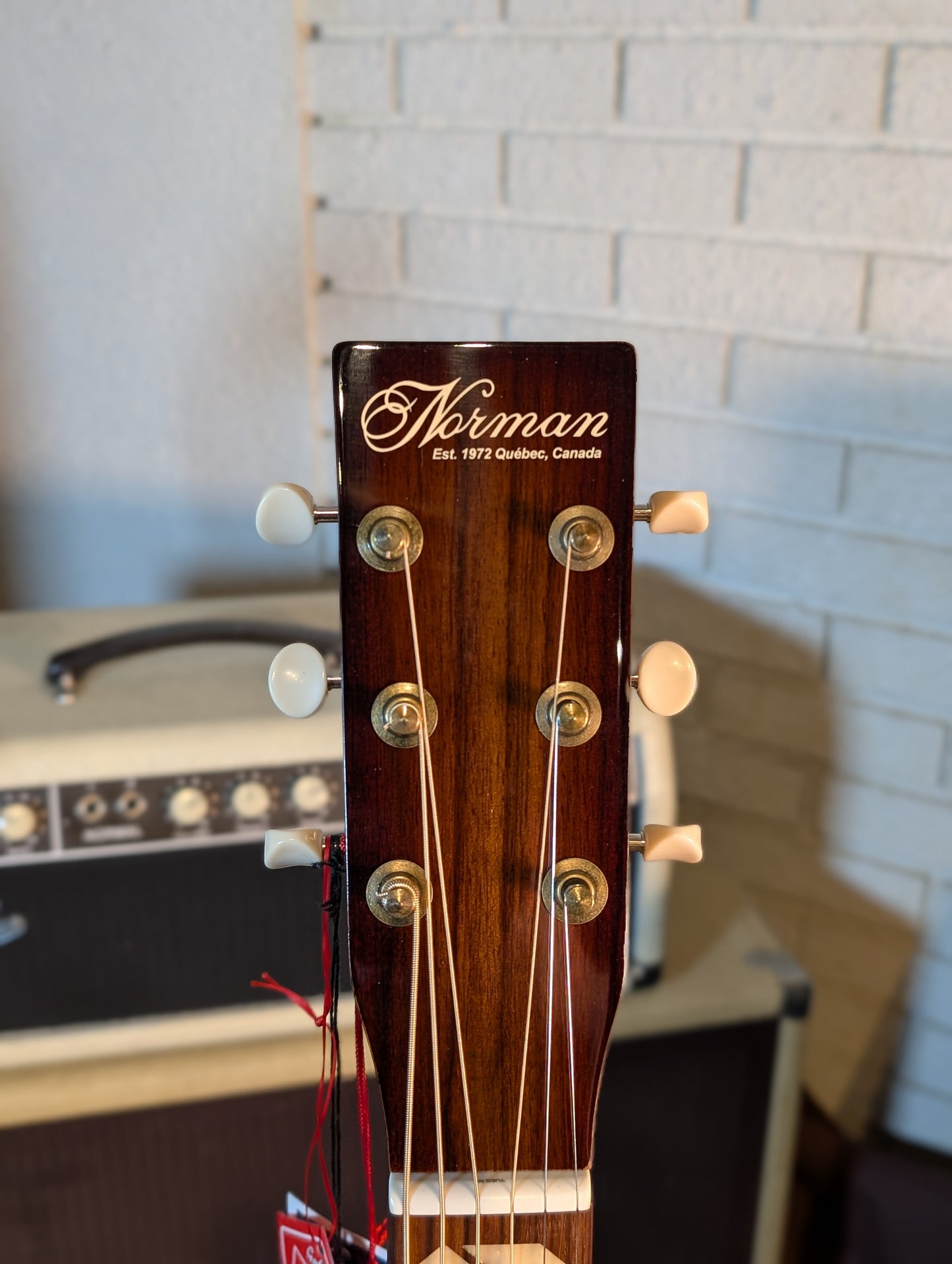 Norman Limited Edition B-150 Anniversary Acoustic/Electric Guitar w/Gig Bag - High Gloss Vintage Burst (47/150)