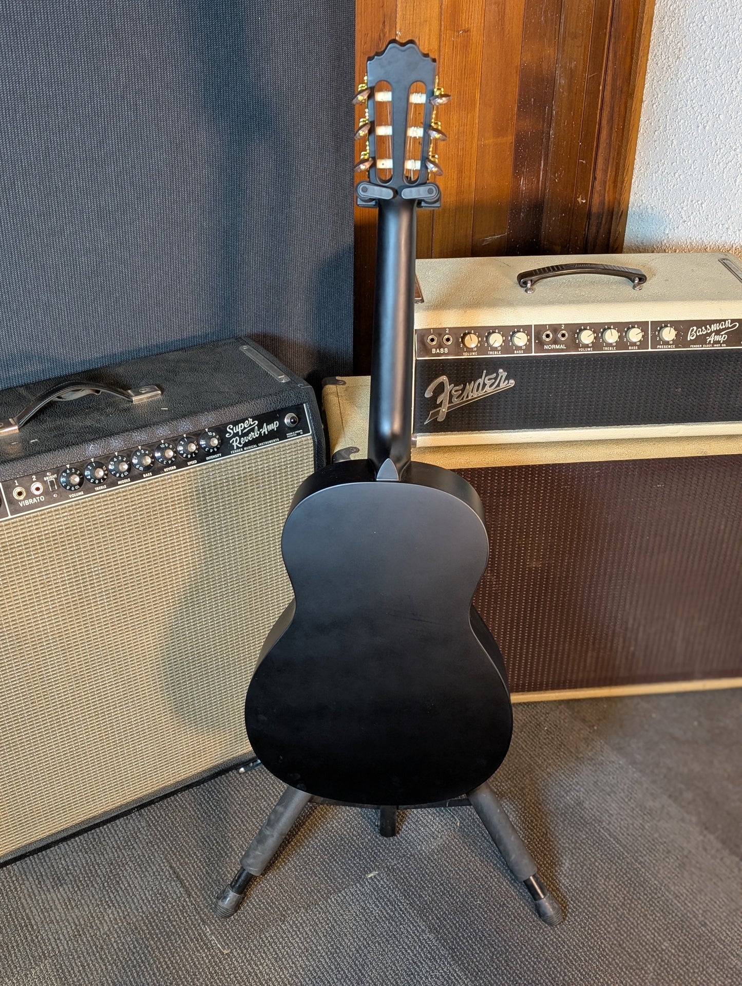 Beaver Creek 3/4 Classical Guitar - Matte Black (B-Stock)