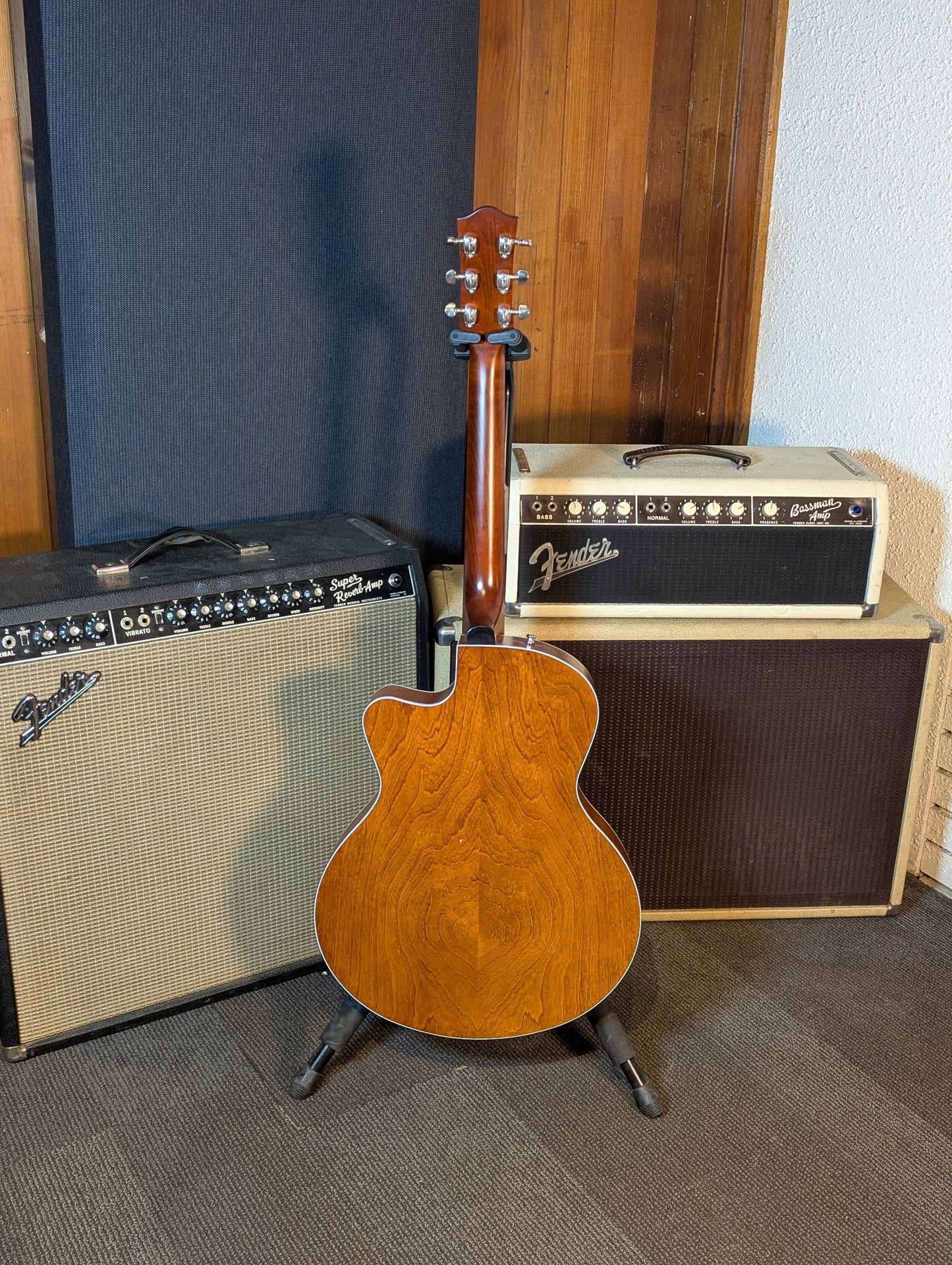 Godin 5th Ave Uptown Custom Hollow Body Electric Guitar - Havana Brown (Used)