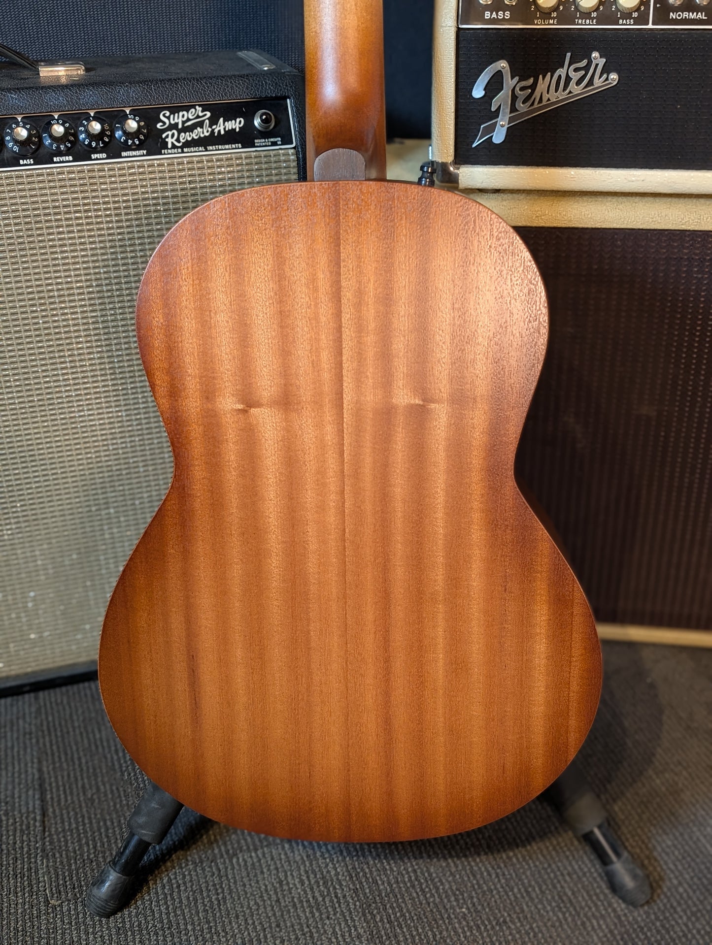 Godin Mahogany Folk 12-String Acoustic/Electric Guitar w/Gig Bag - Rustic Burst (Serial #053148000075)