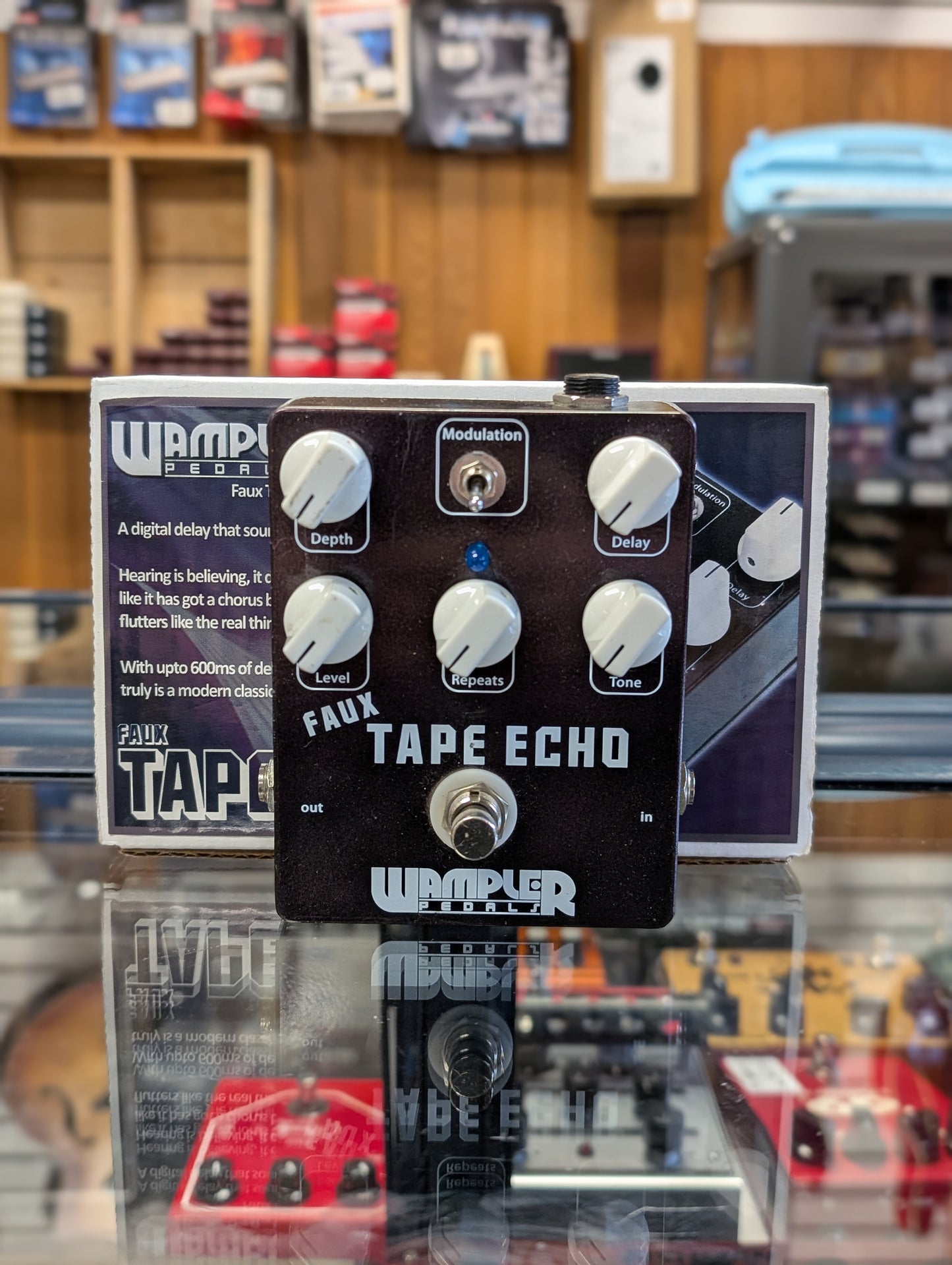 Wampler Faux Tape Echo V1 Delay Pedal w/Box (Used)