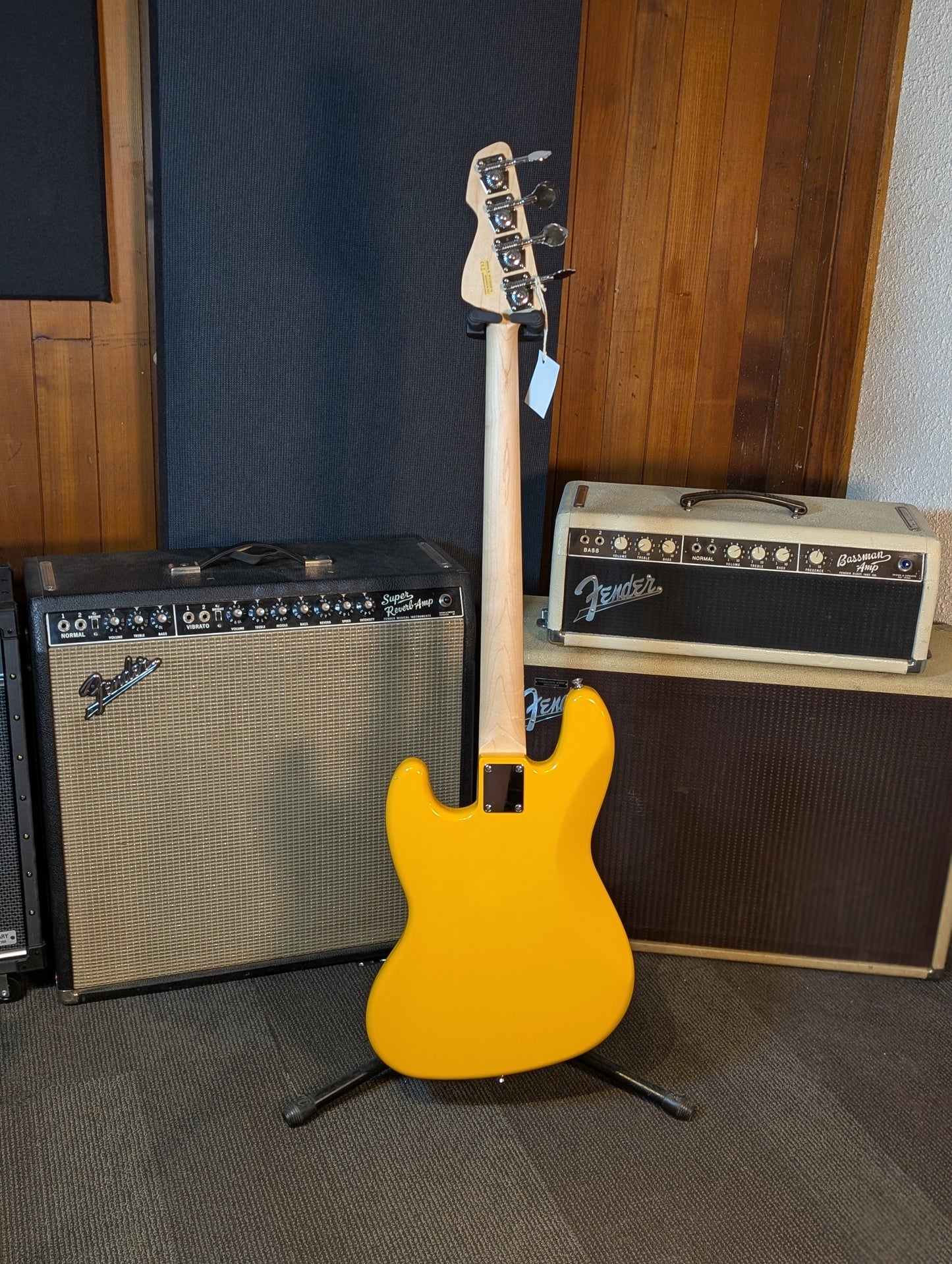 Markbass JB-Style 4-String Electric Bass Guitar w/Gig Bag - Yellow (Store Demo)