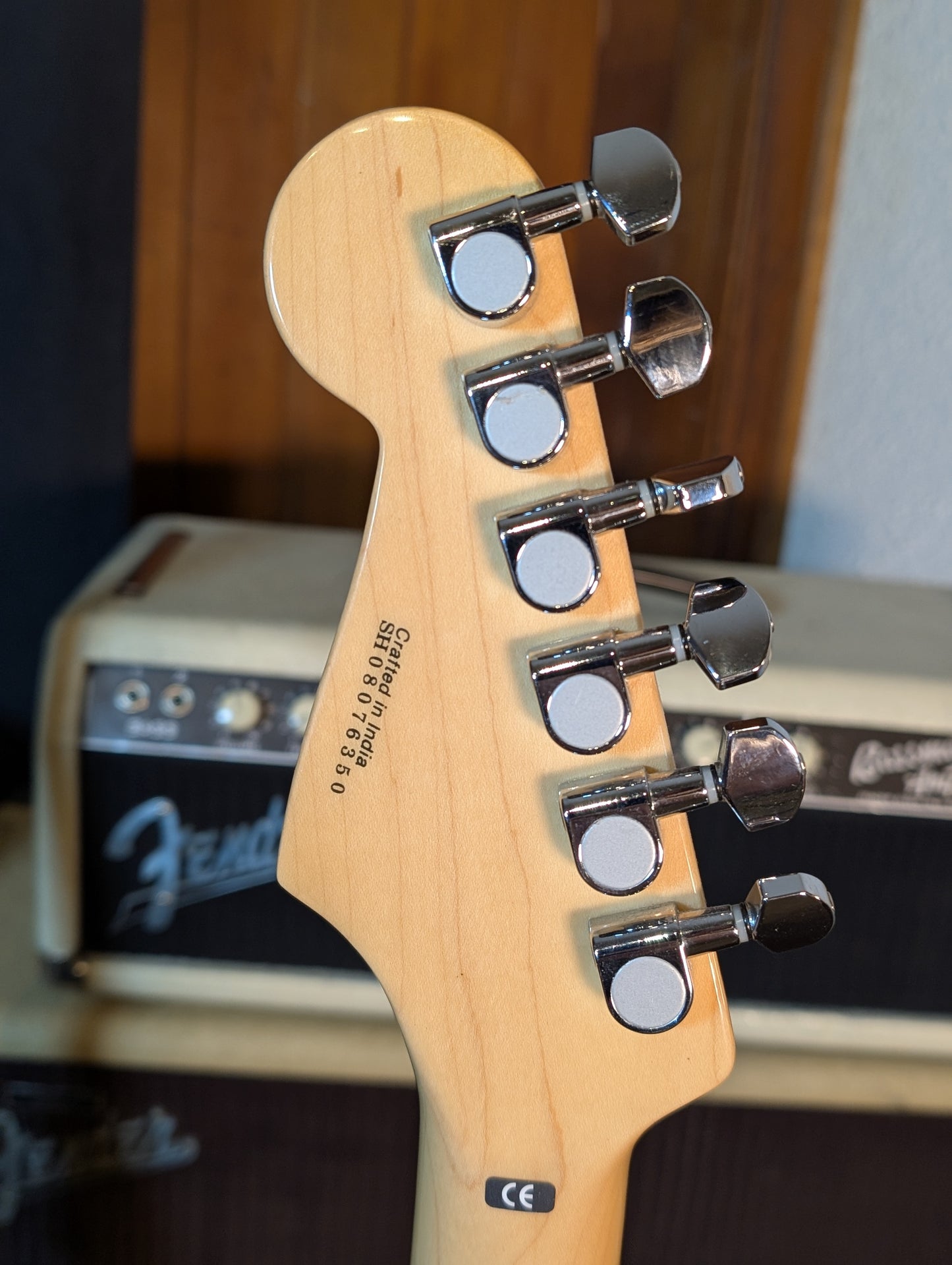 Squier Vintage Modified Strat HSS Electric Guitar - Gun Metal Grey (2008)