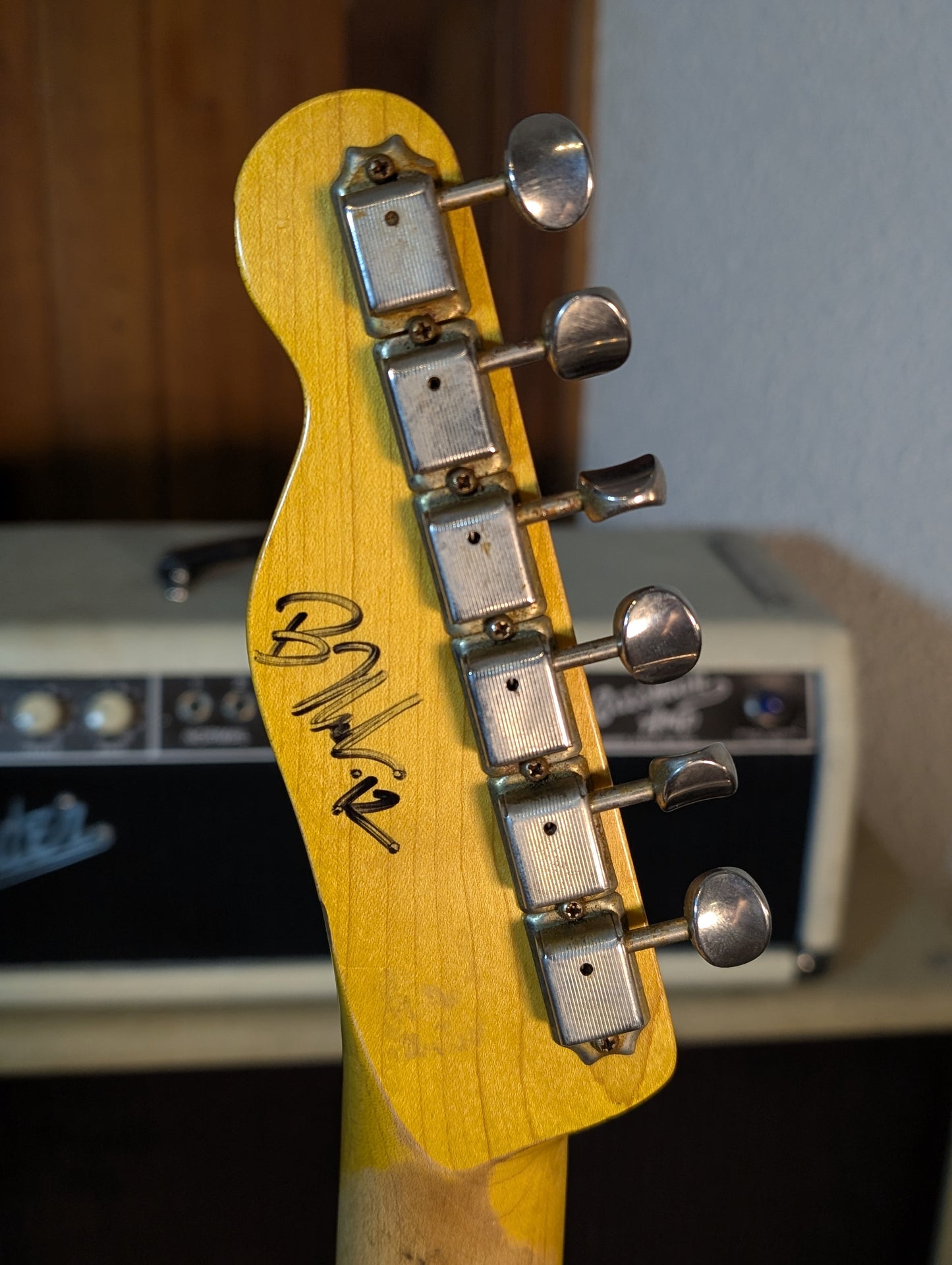 Nash E52 Electric Guitar w/Case - Heavy Relic Butterscotch Blonde (2012)