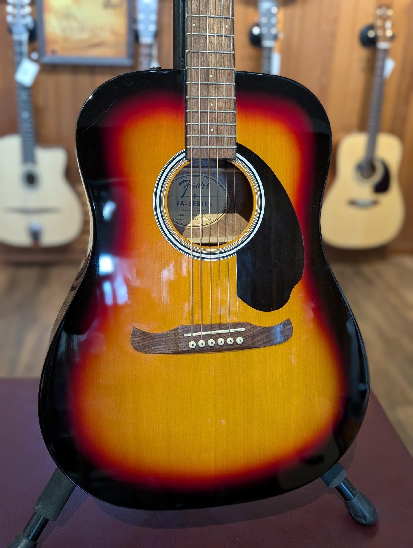 Fender FA-125 Dreadnought Acoustic Guitar - Sunburst (2021)