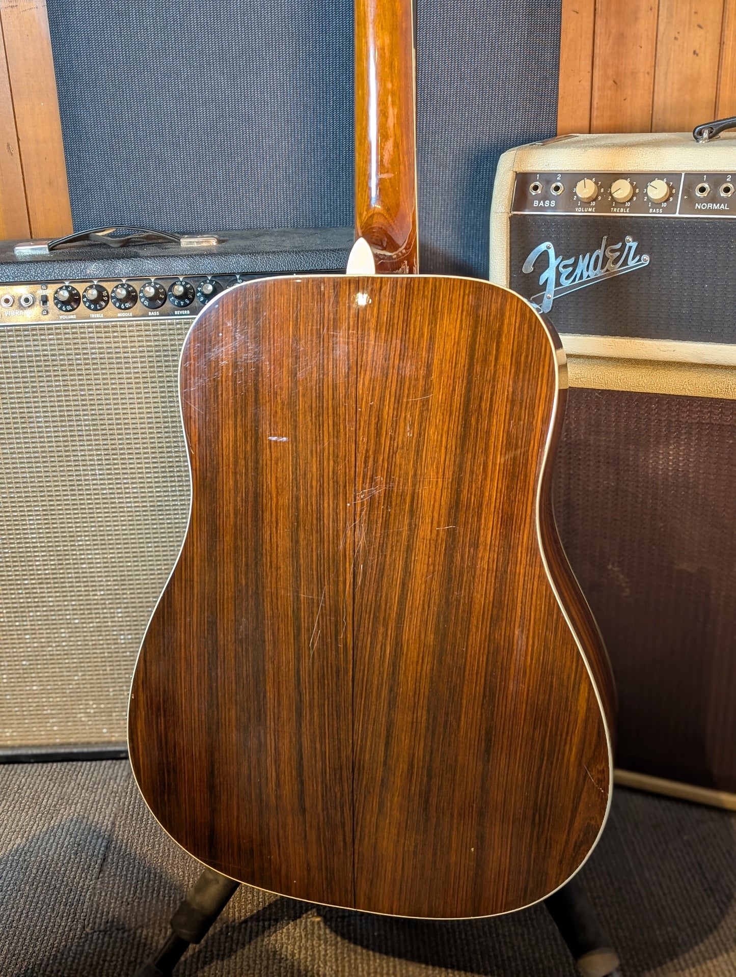 Hondo Tradition Series H-28 Dreadnought Acoustic Guitar - Natural (1980's)