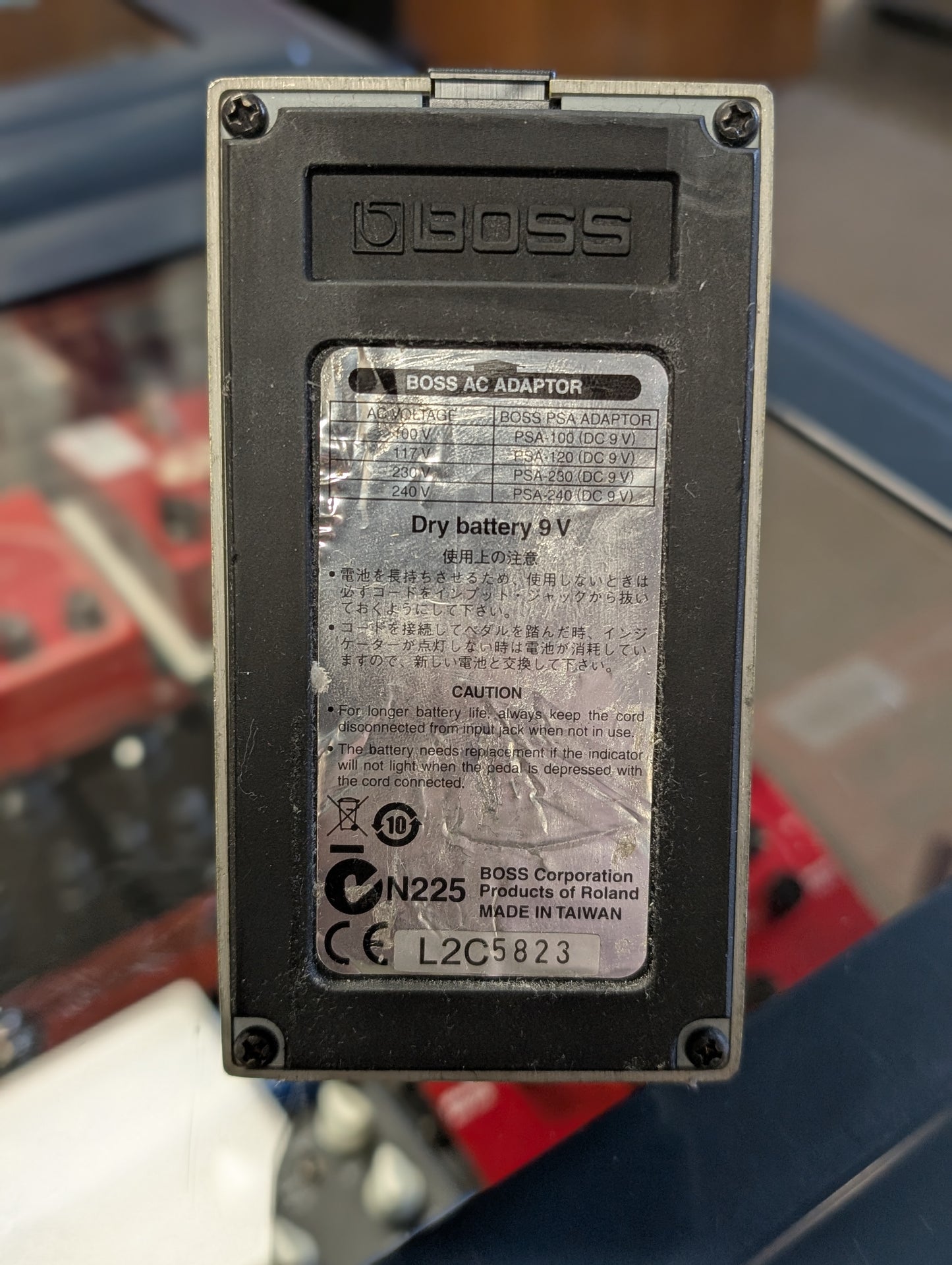 Boss SD-1 Super Overdrive Pedal (Used)