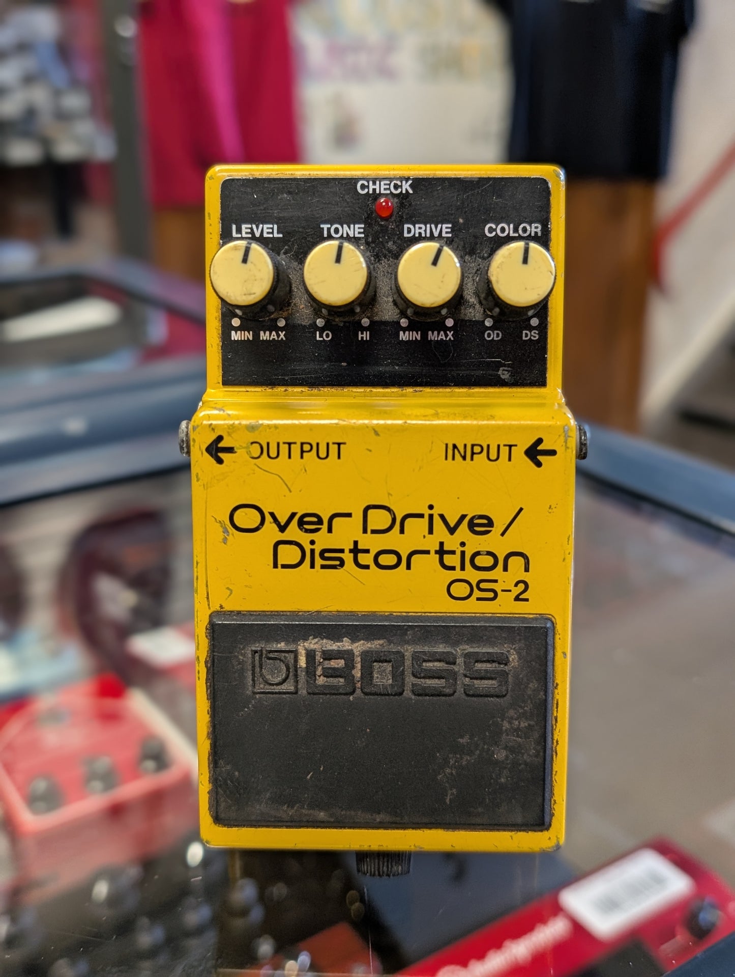 Boss OS-2 Overdrive/Distortion Pedal (Used)