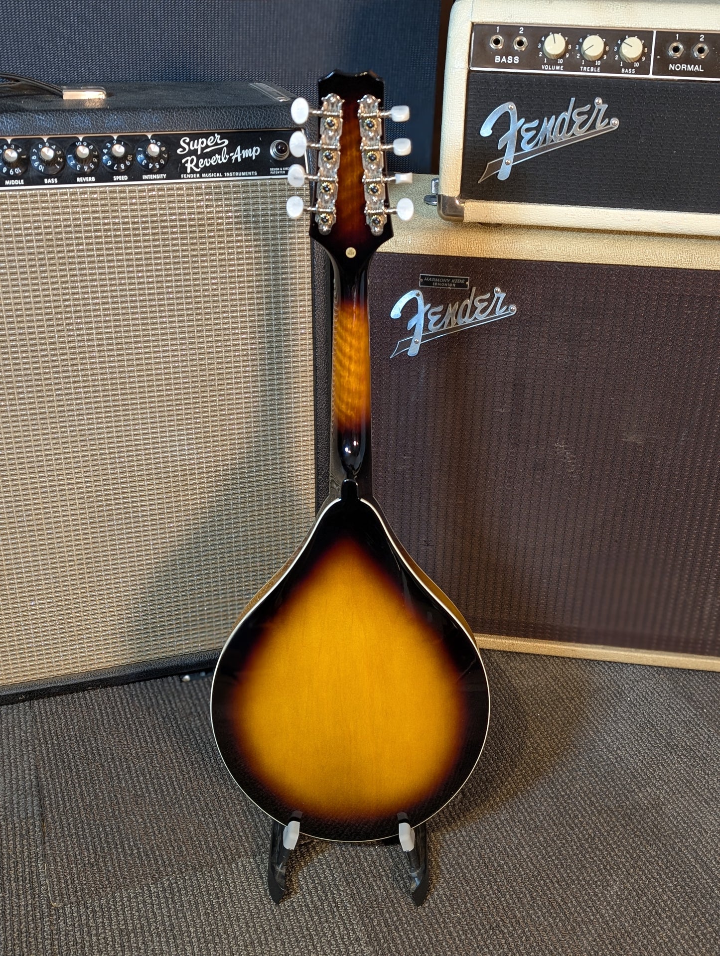 Beaver Creek Left Handed A-Style Mandolin - Sunburst