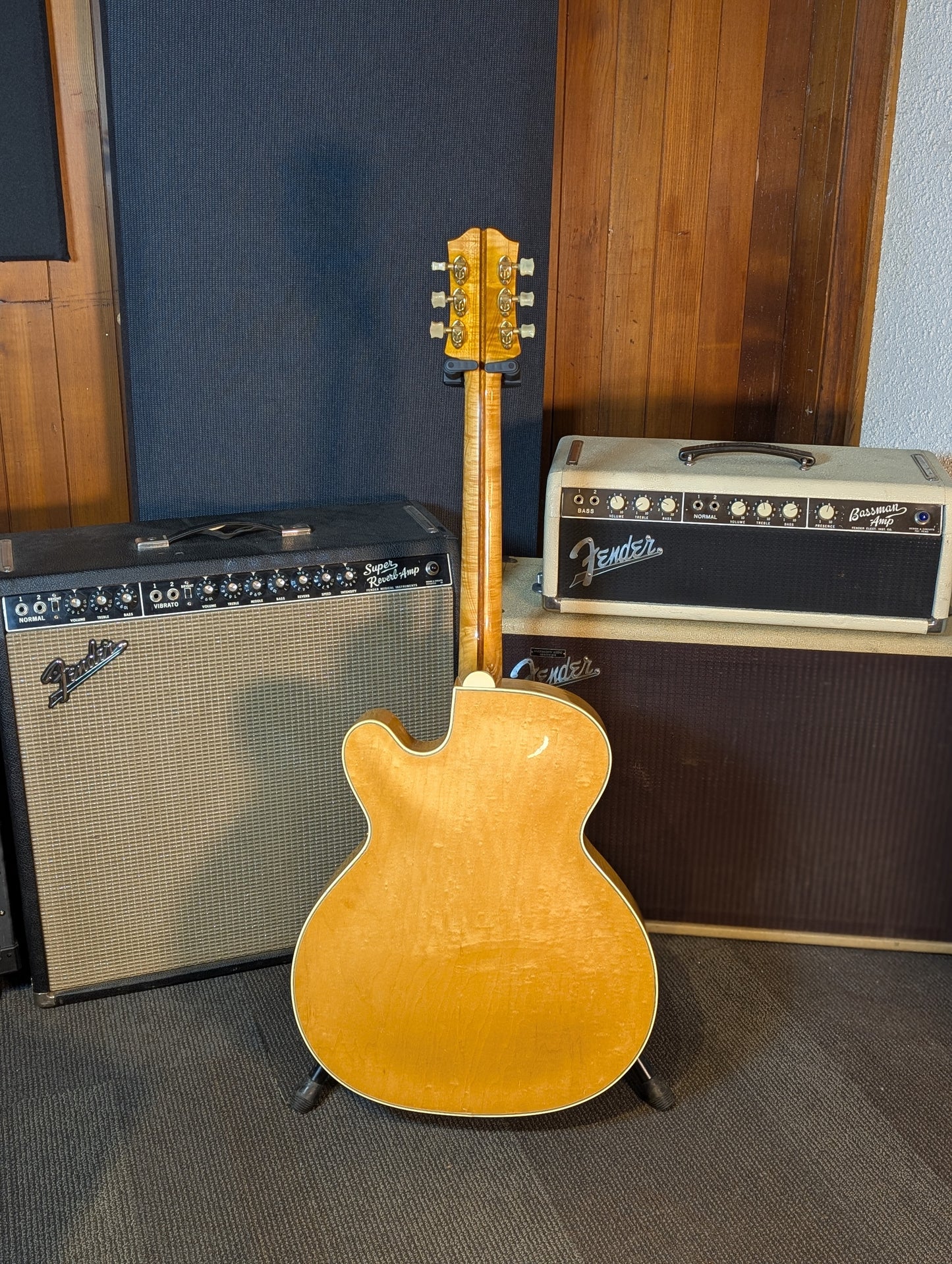 Epiphone Zephyr DeLuxe Regent Electric Archtop w/Case - Natural Blonde (1951)