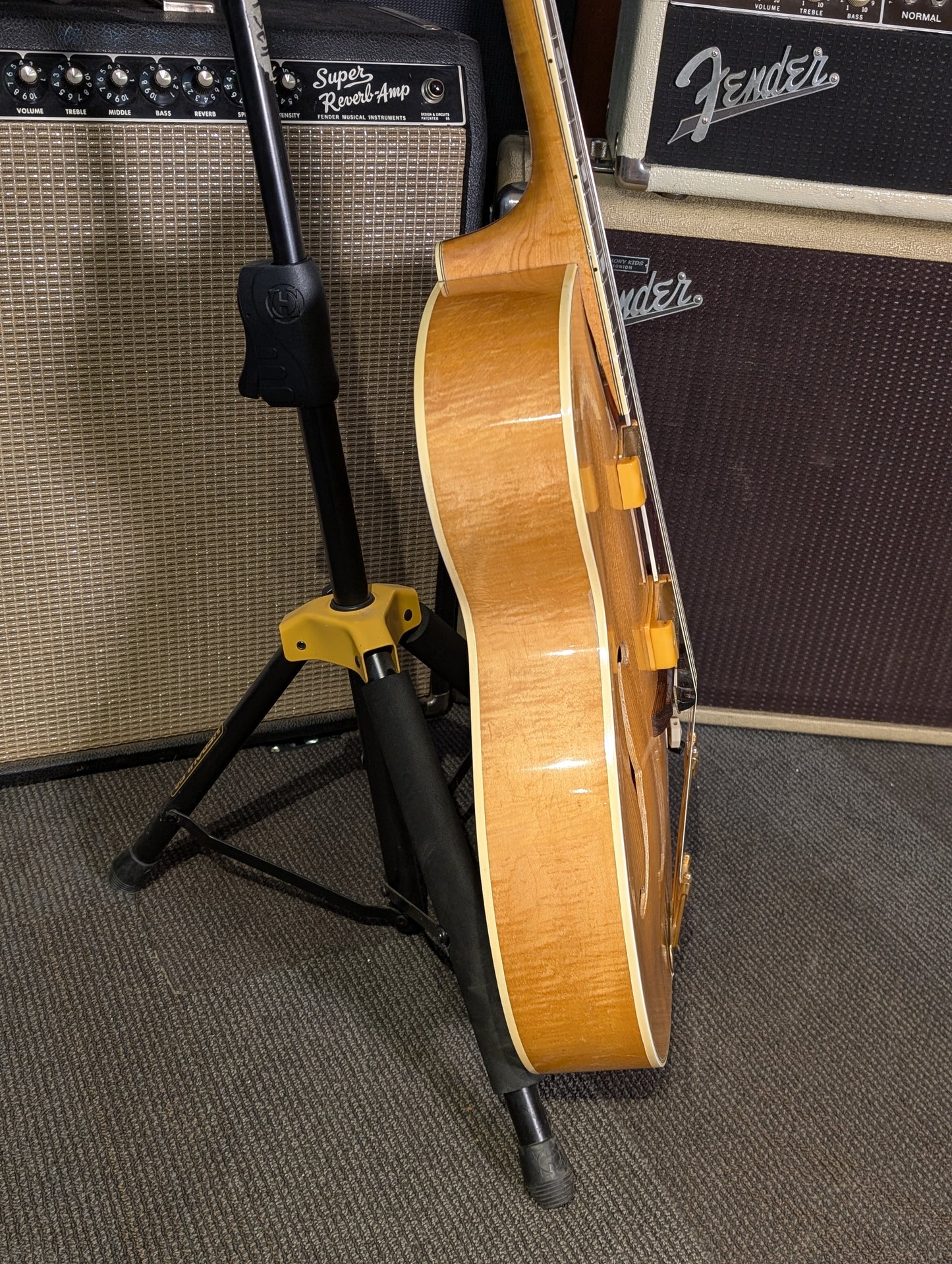 Epiphone Zephyr DeLuxe Regent Electric Archtop w/Case - Natural Blonde (1951)