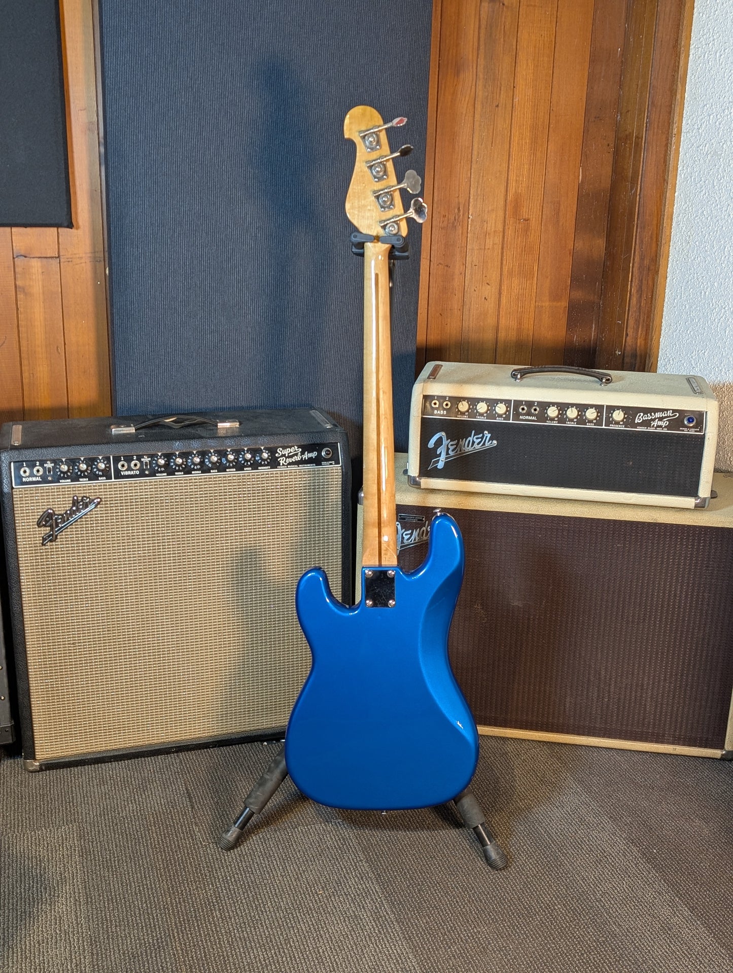 Morris Hurricane Patty P-Style 4-String Passive Bass Guitar w/Case (Late 1980's)