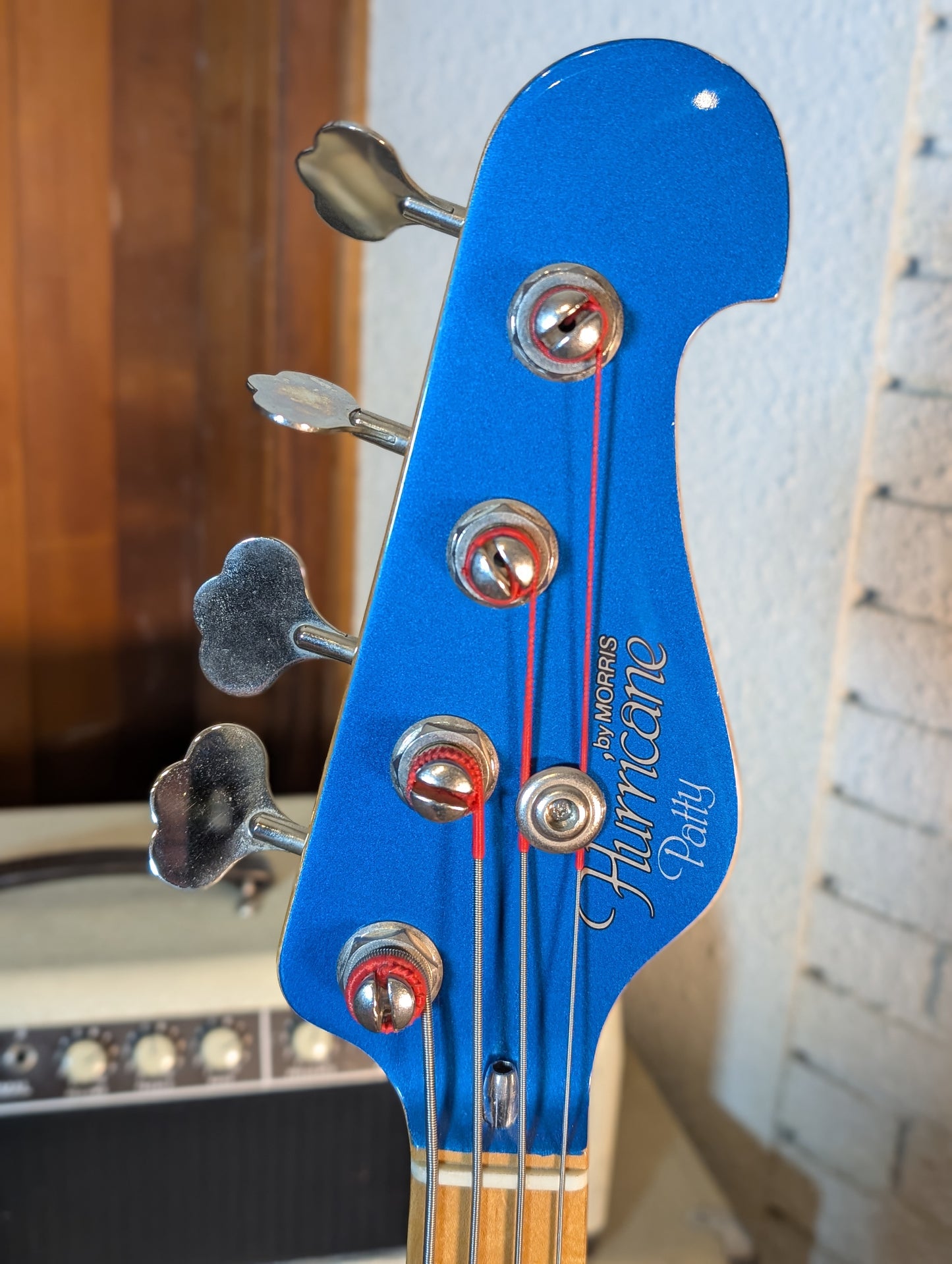 Morris Hurricane Patty P-Style 4-String Passive Bass Guitar w/Case (Late 1980's)