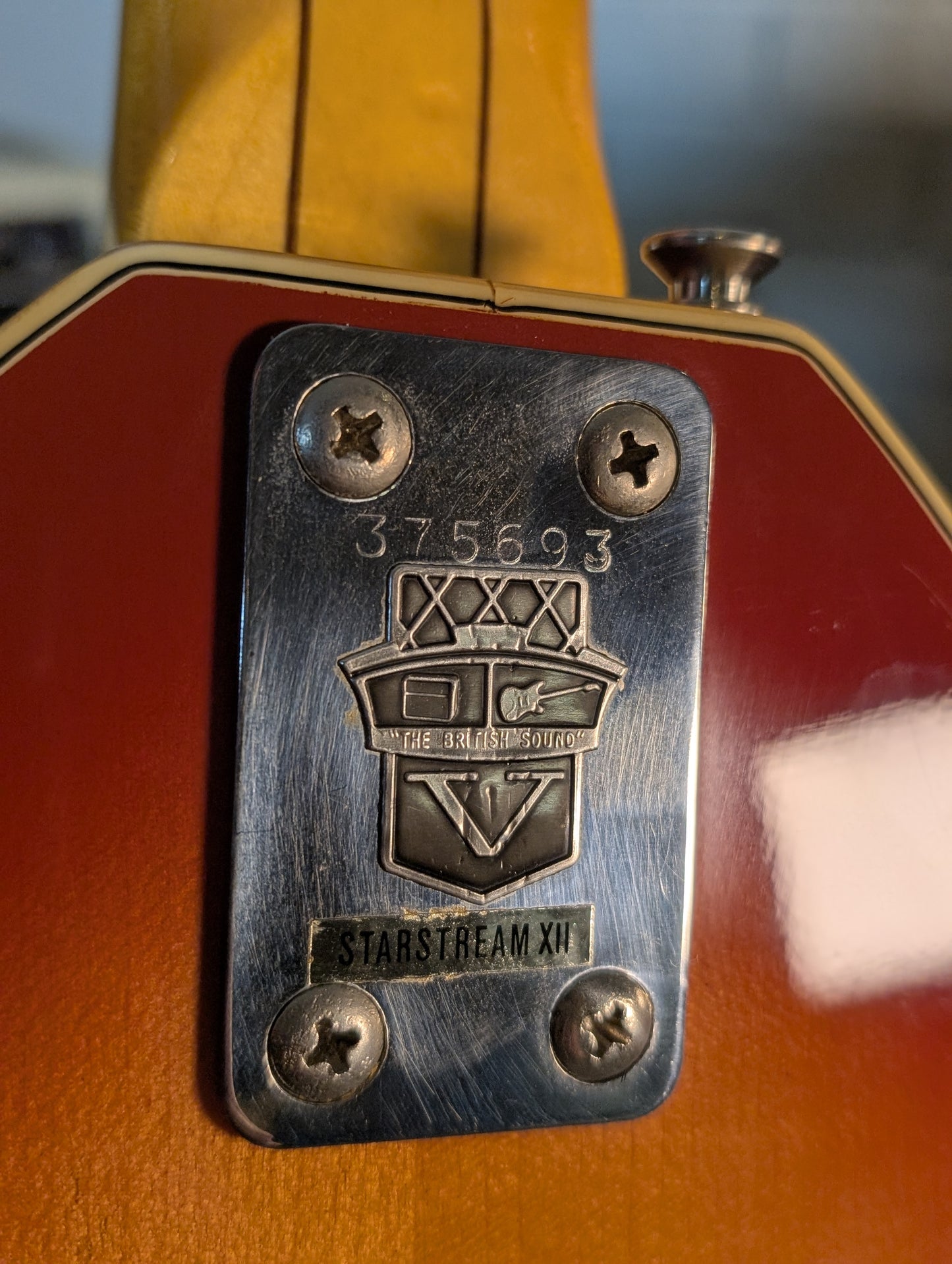 Vox Starstream XII 12 String Electric Guitar w/Case - Sunburst (1960's)