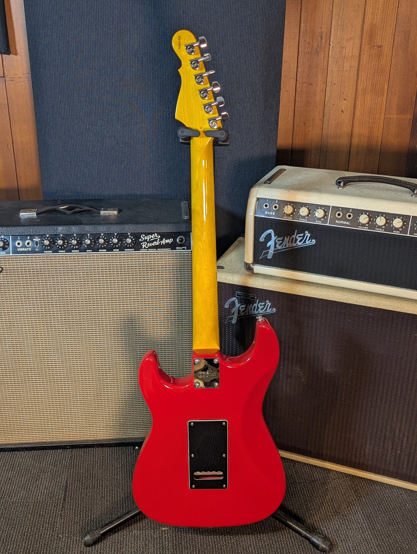 G&L USA Legacy Electric Guitar w/Gig Bag - Fullerton Red (Used)