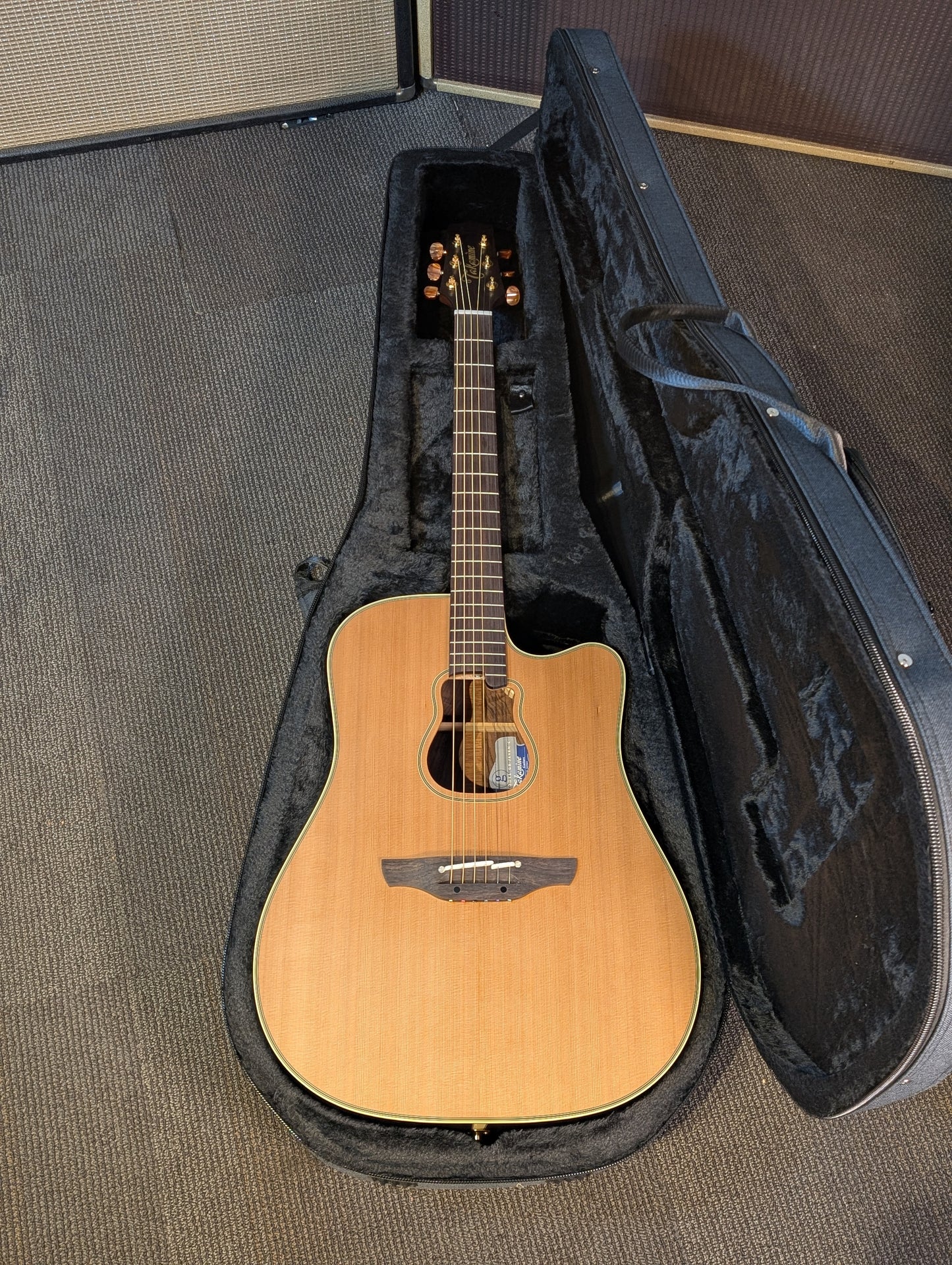 Takamine Pro Series GB7C Garth Brooks Signature Acoustic/Electric Guitar w/Case - Natural Satin (Serial #62060230)