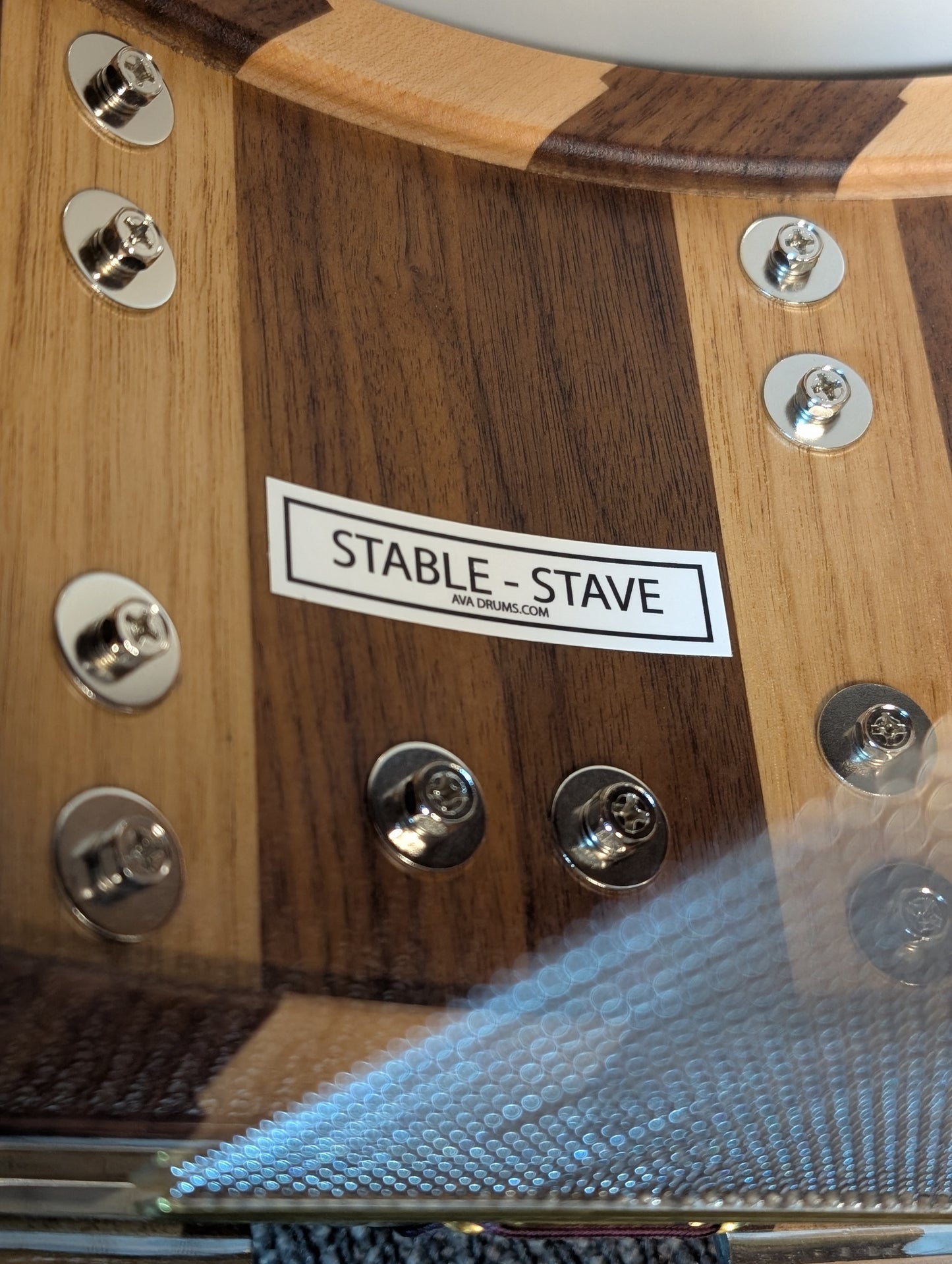 AVA Drums 14"x7" Walnut Stable-Stave Snare Drum