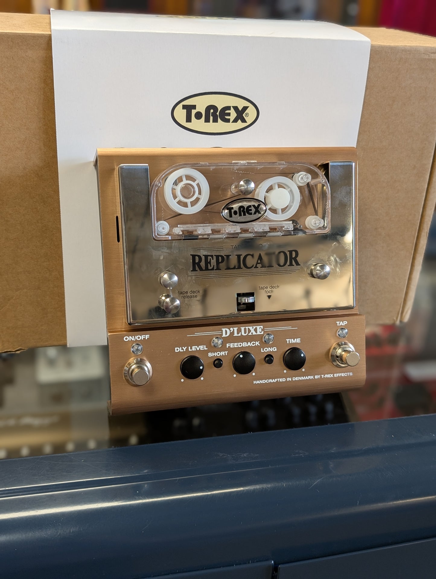 T-Rex Replicator D'Luxe Tape Echo Pedal w/Box & Replacement Tape (Used)