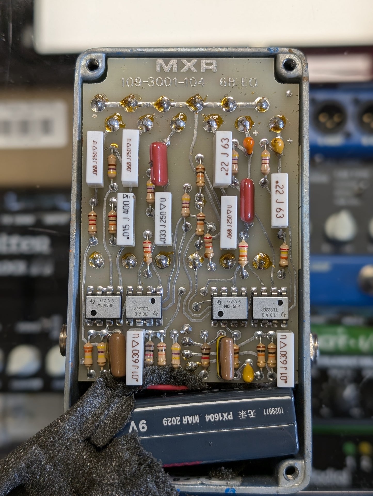 MXR MX-109 6-Band Graphic EQ Pedal (1976-1982)