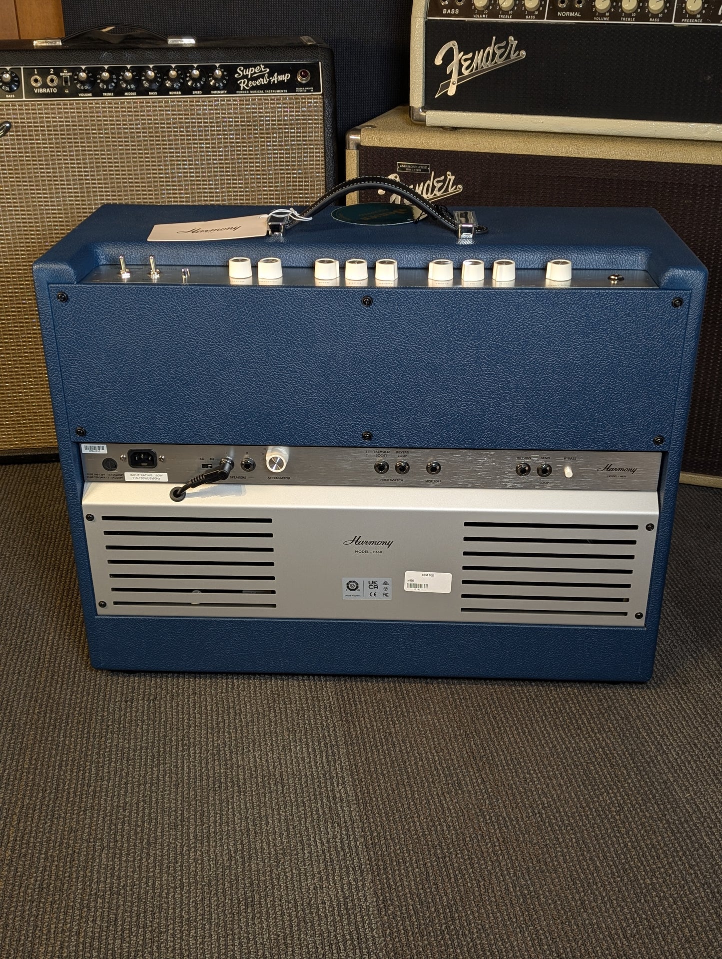Harmony H650 50w 1x12" Guitar Combo Amplifier
