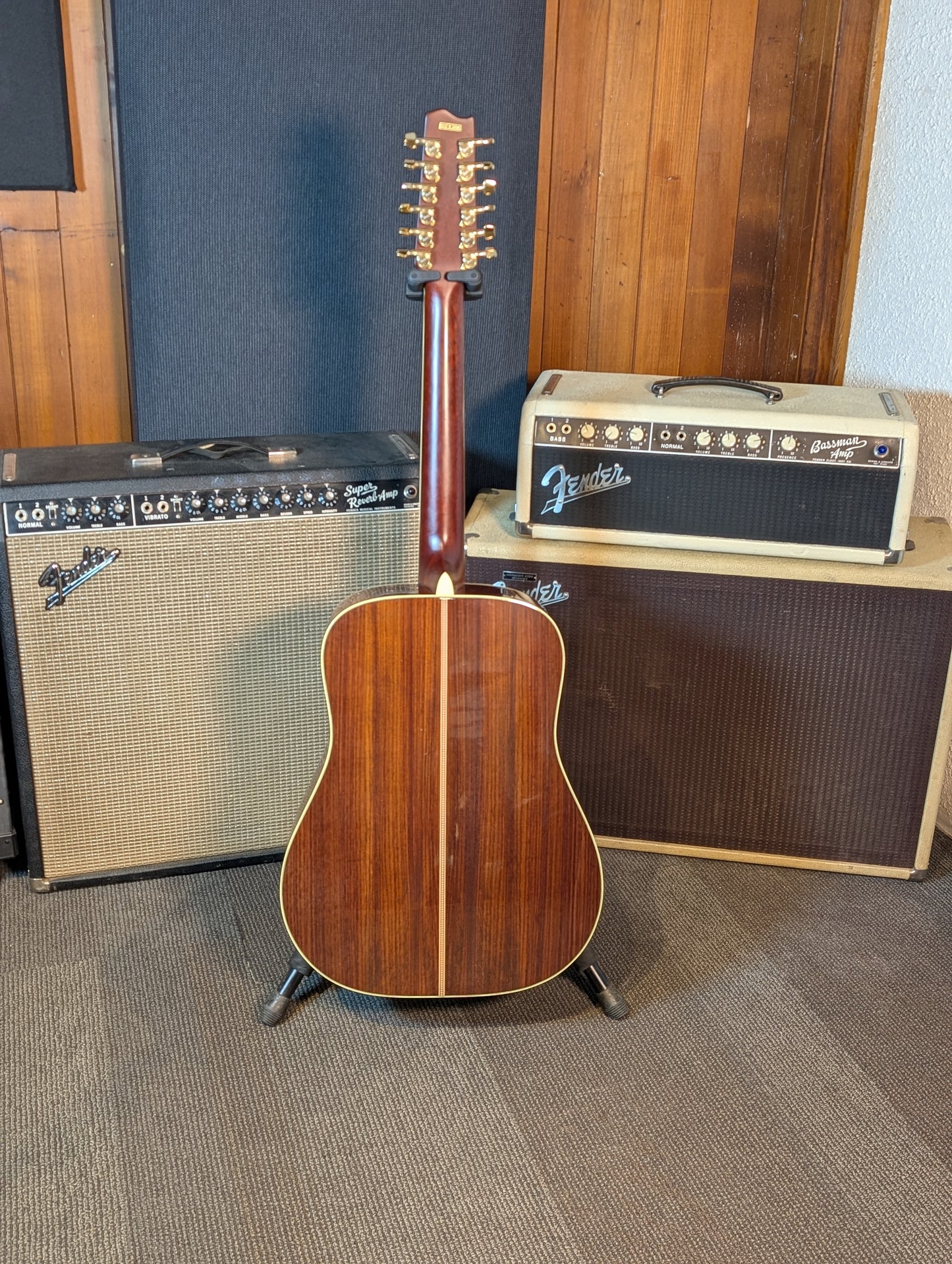 Fender F-360S-12 Dreadnought 12 String Acoustic Guitar - Natural (1980's)